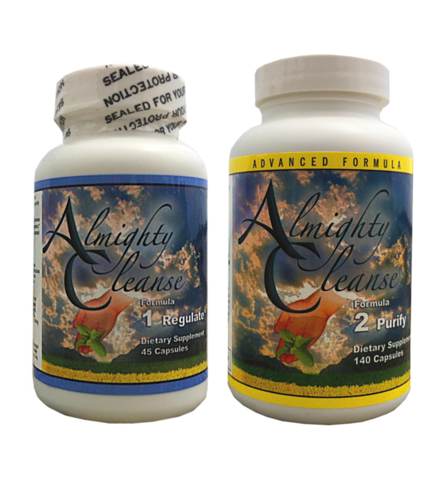 Almighty Cleanse - Danny Vierra Cleansing System - As Seen On TV - Capsules for Total Body Detox - Buy Online on GoSupps.com