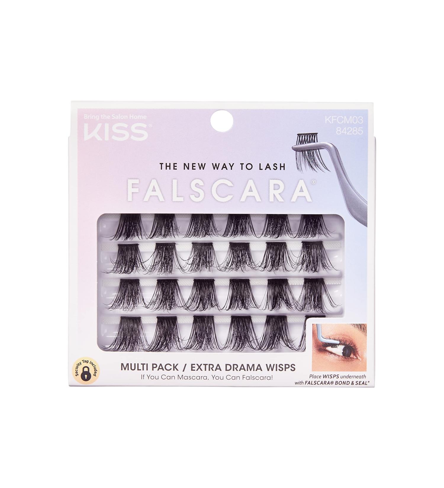 Kiss Falscara Extra Drama Wisps Multi-Pack - Enhance Your Lashes with Natural-looking Flair - Buy Online on GoSupps.com