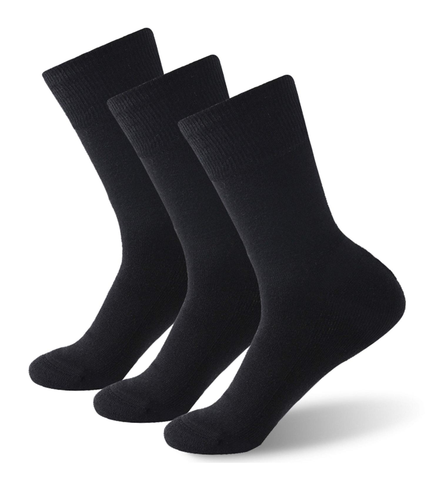 Forcool Merino Wool Non-Binding Cushioned Diabetic Socks - 3 Pack XL (US Women 10-13/Men 9-12) - Buy Online on GoSupps.com