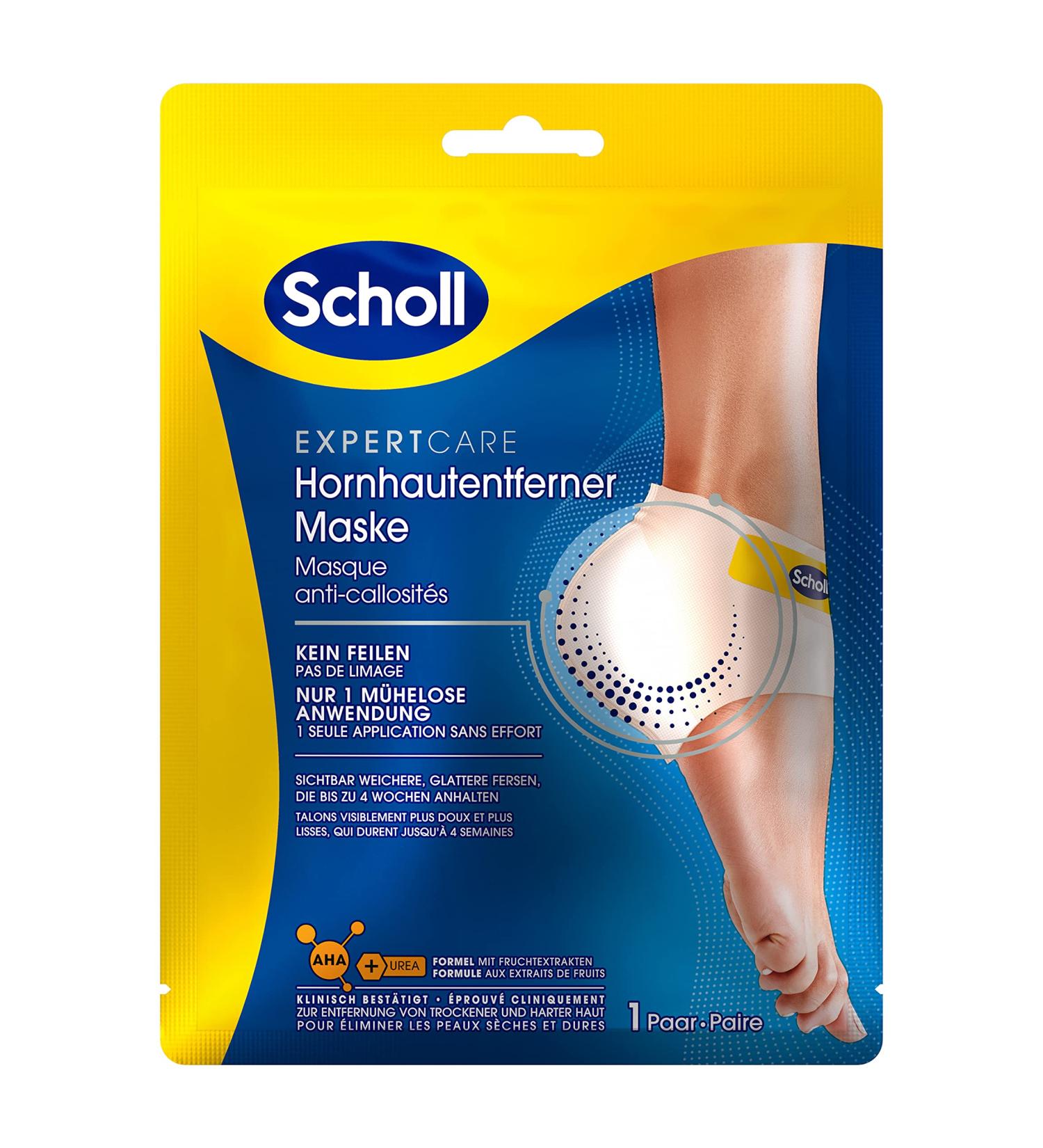 Buy Scholl Callus Remover Mask - Silky Soft Feet Callus Socks for Effective Foot Care - Fast International Shipping - Buy Online on GoSupps.com