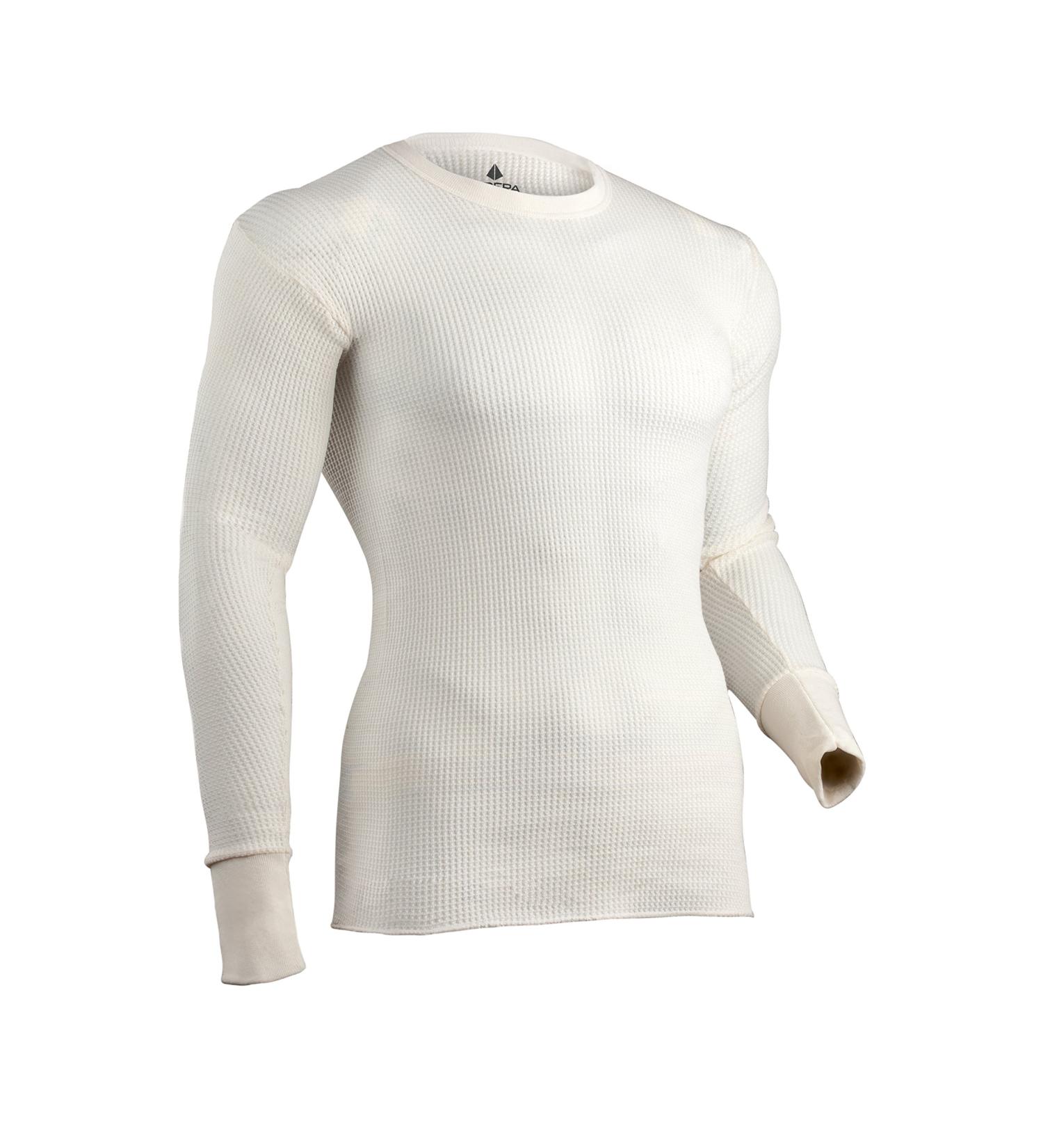 Indera Men's Tall Traditional Long Johns Thermal Top - Large Natural - Buy Online on GoSupps.com