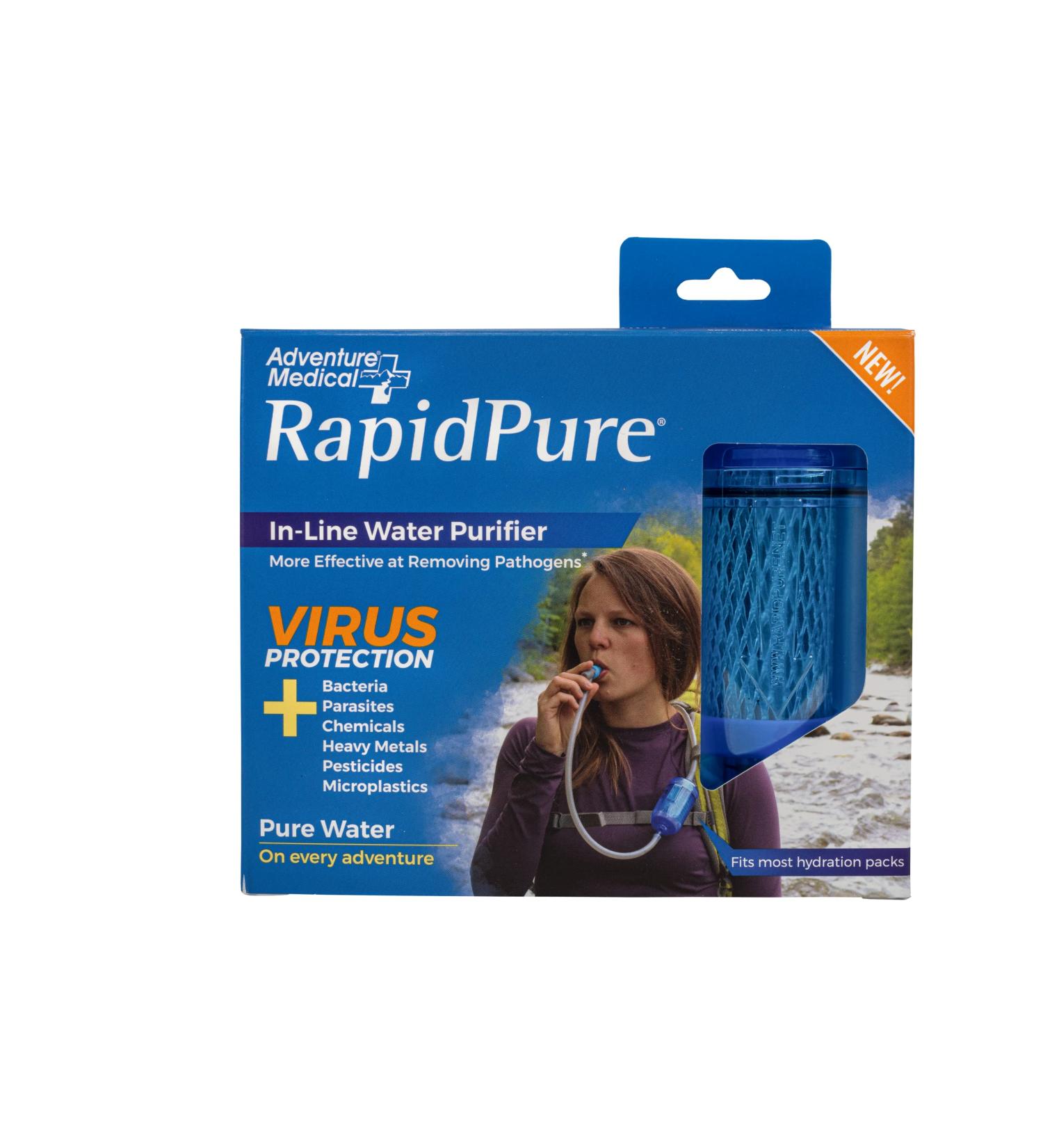RapidPure Scout Inline Purifier - Fast Water Filtration Solution - Buy Online on GoSupps.com