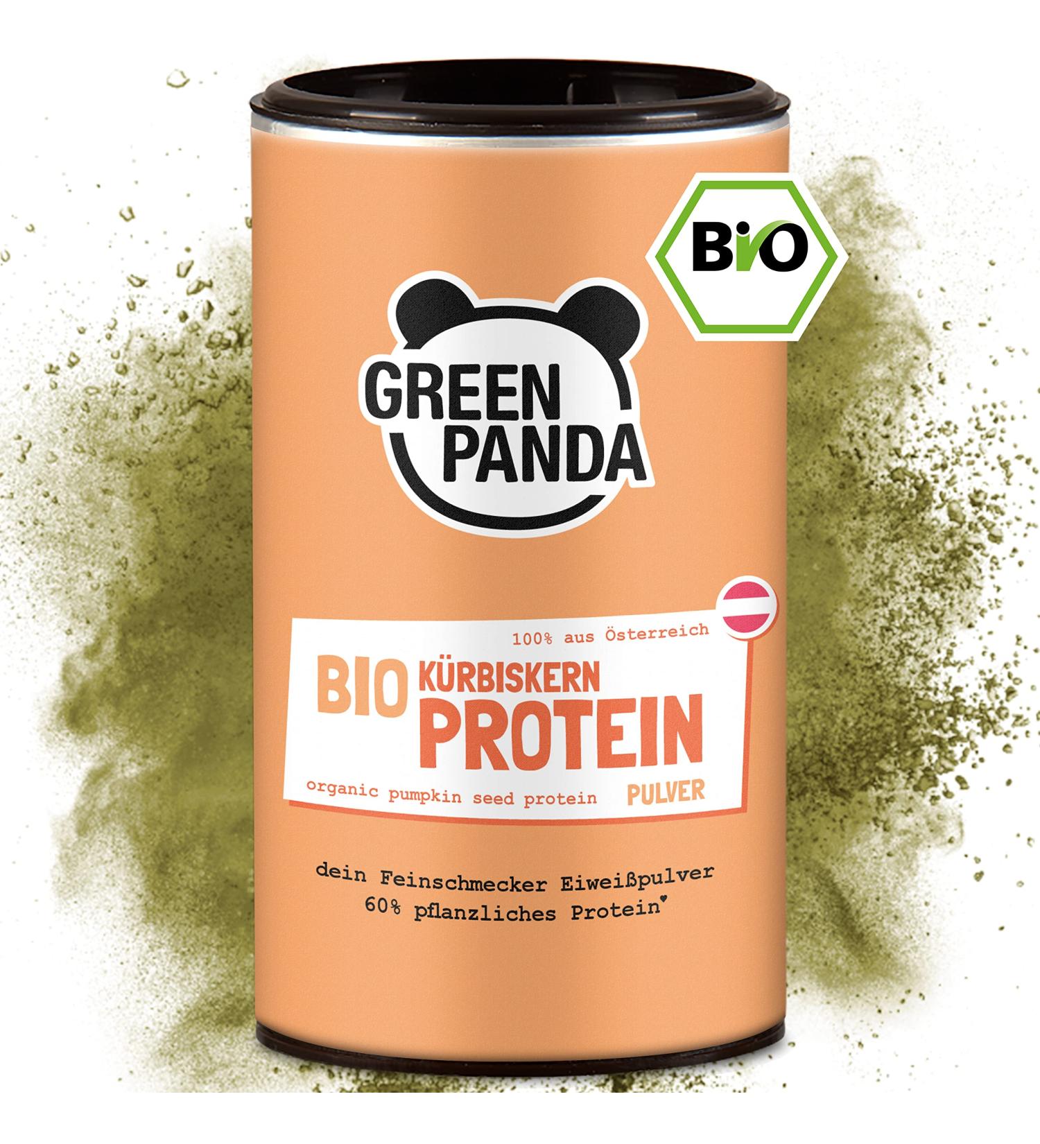 Buy Green Panda Organic Pumpkin Seed Flour from Austria | Vegan Protein Powder | 225g | Roasted Pumpkin Seeds - Buy Online on GoSupps.com