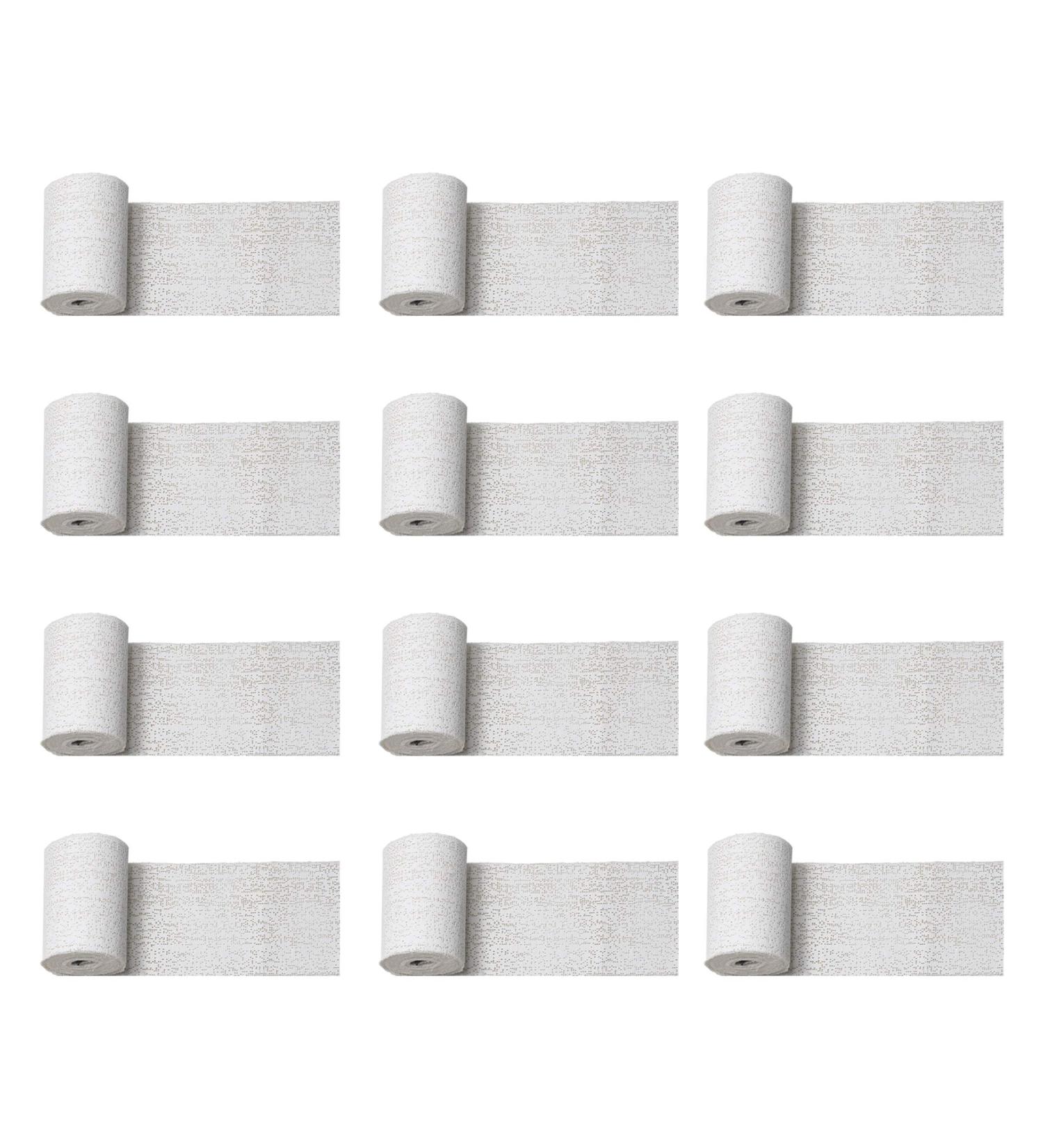 Plaster Gauze Bandage 4 x 180 (5yd) for Craft Masks, Scenery, Belly Cast - 12 Pack Gauze Bandage Roll - Buy Online on GoSupps.com