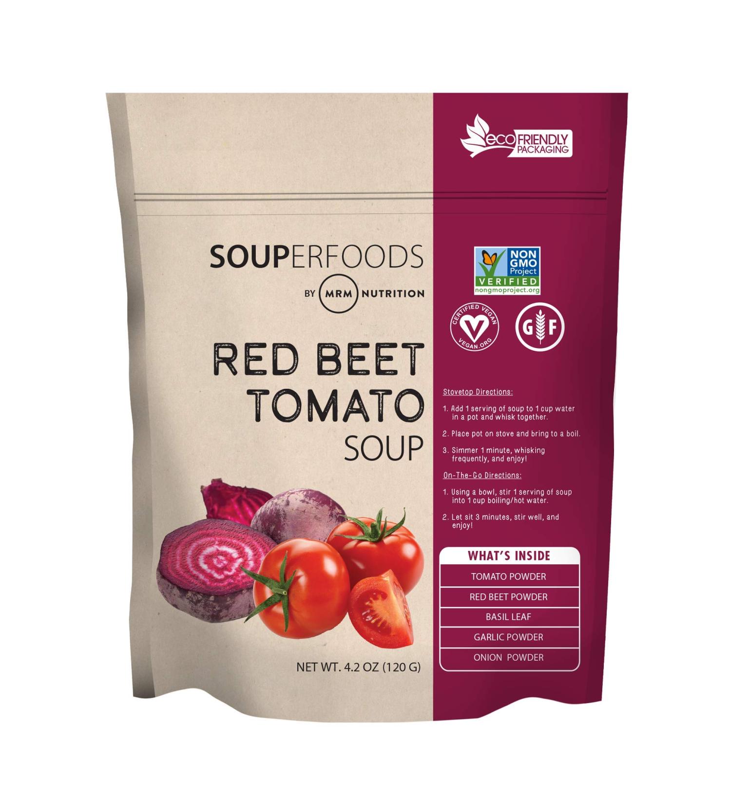 MRM Souperfoods Red Beet Tomato Soup 4.2 oz (120 g)