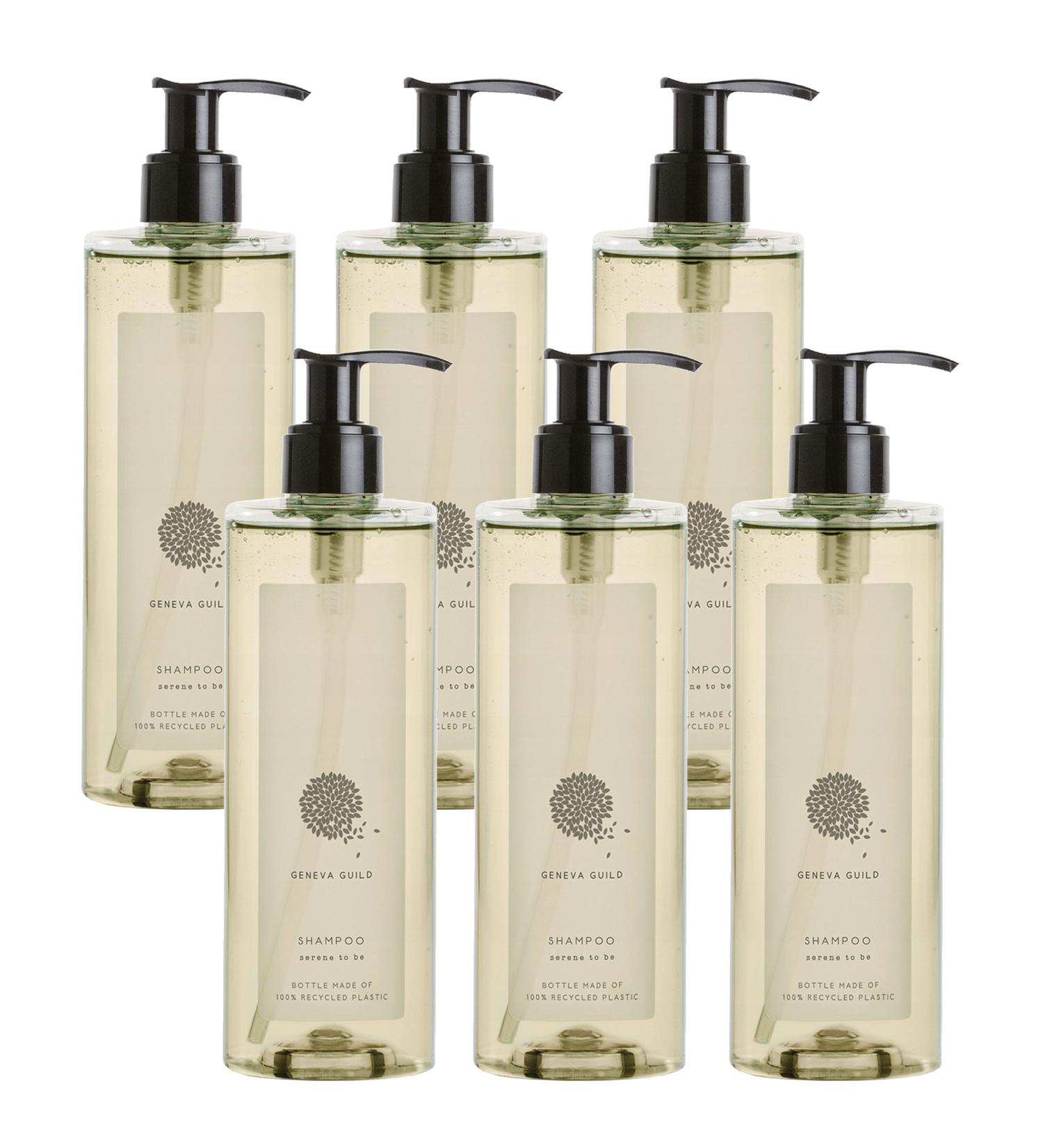  sarcia.eu Geneva Guild Shampoo for hair with pump - 380 ml (6 x 380 ml) - Buy Online on GoSupps.com