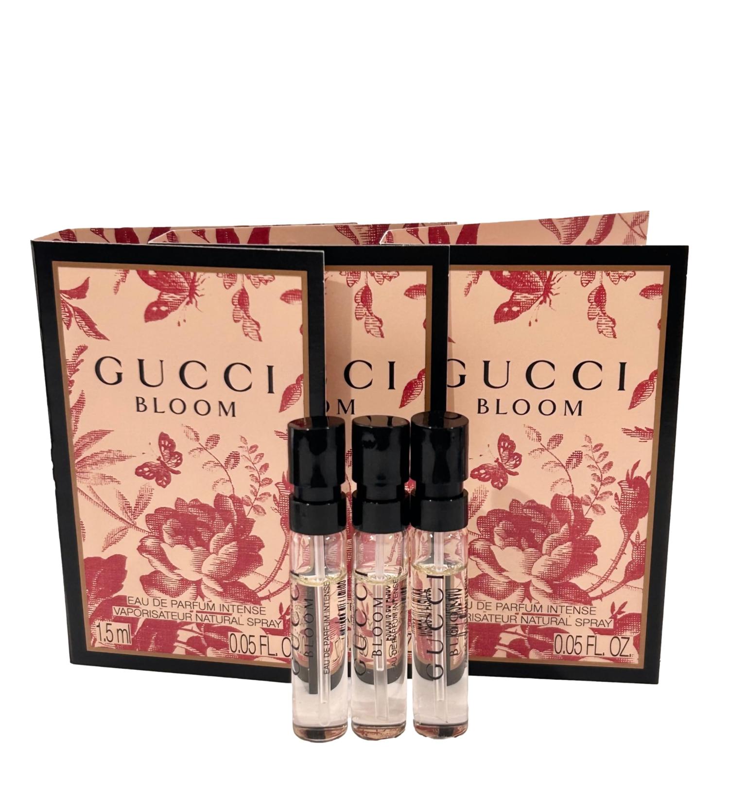 Gucci Bloom INTENSE Sample Perfume Women EDP Spray 1.5 ml / 0.05 oz - set of 3 - Buy Online on GoSupps.com