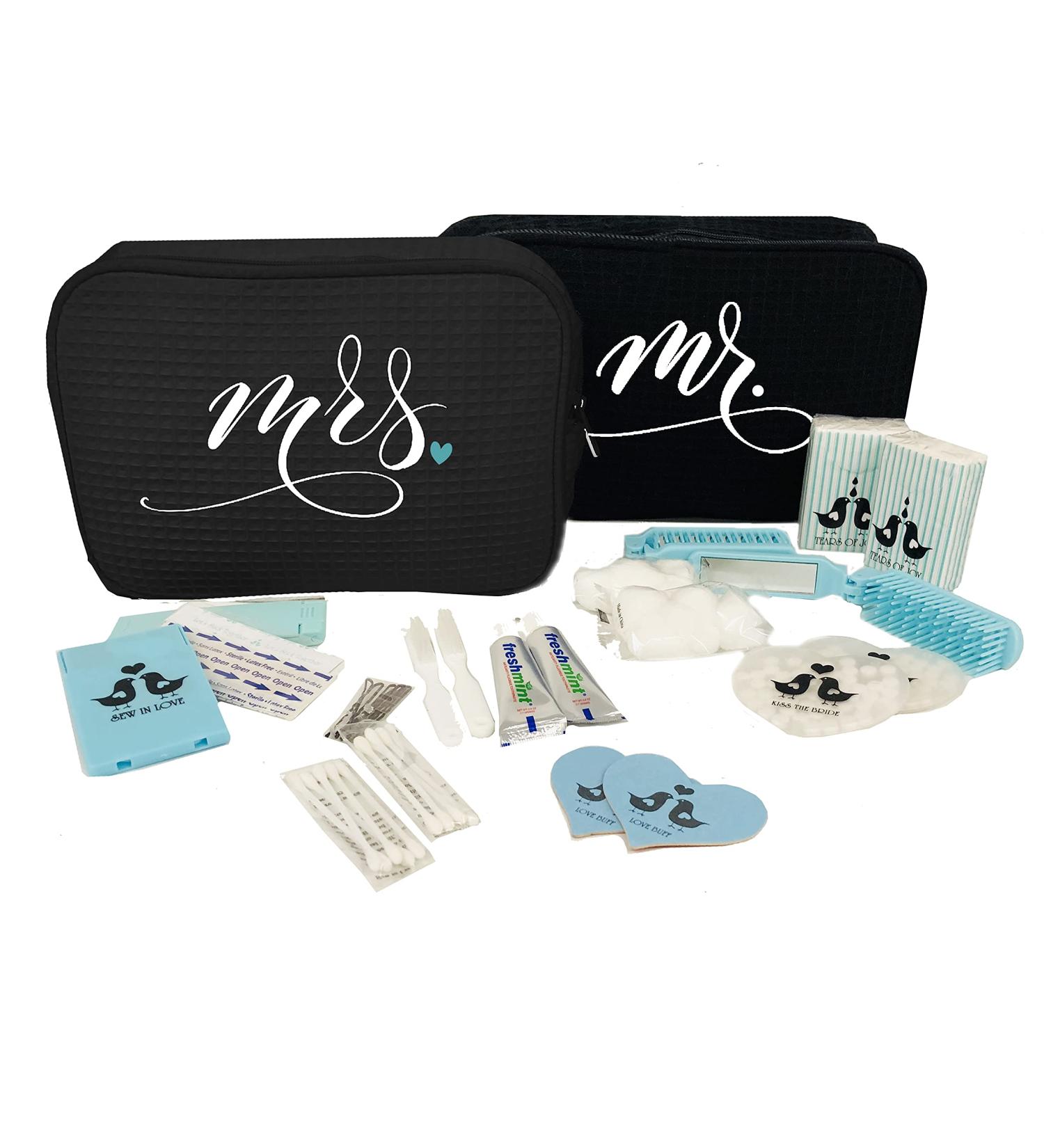 Honeymooners Travel Bag Gift Set - Bride and Groom Couples Gift - Buy Online on GoSupps.com