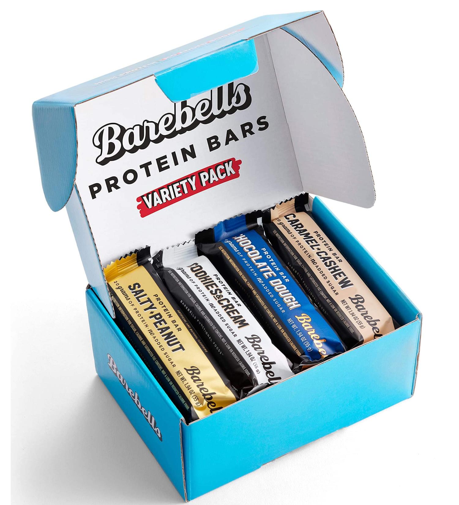 Barebells Protein Bars Variety Pack - 12 Count, 1.9oz Bars - 20g High Protein, Low Carb, No Added Sugar - On-The-Go Snack & Breakfast Bars - Buy Online on GoSupps.com