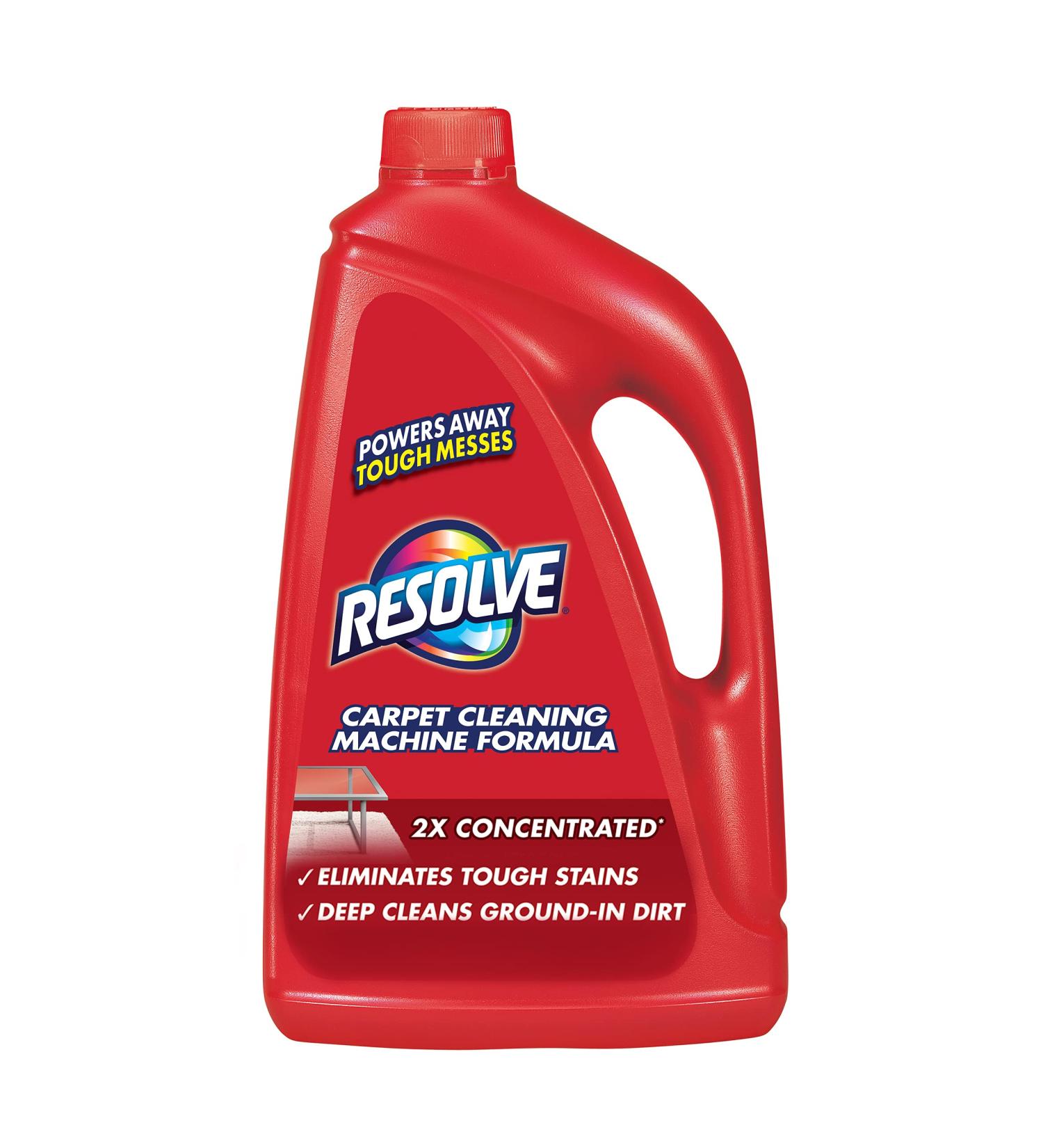 Resolve Steam Carpet Cleaner Shampoo 3.75lb - 2X Concentrate | Safe for Bissell, Hoover & Rug Doctor - Buy Online on GoSupps.com