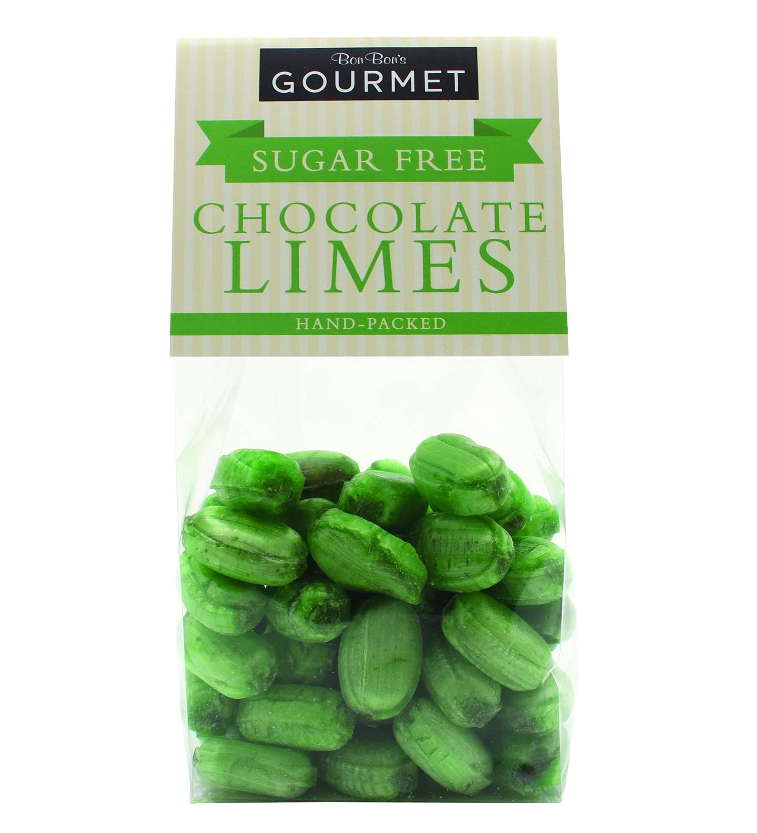 Sugar Free Chocolate Limes Bon Bons - 160g | Delicious Treats - Buy Online on GoSupps.com
