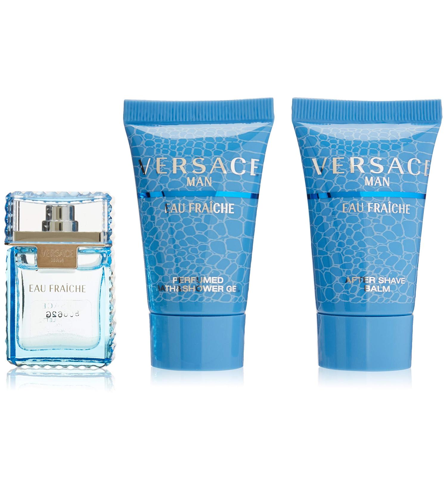 Versace Man Eau Fraiche 3 Piece Mini Set - Buy Online on GoSupps.com