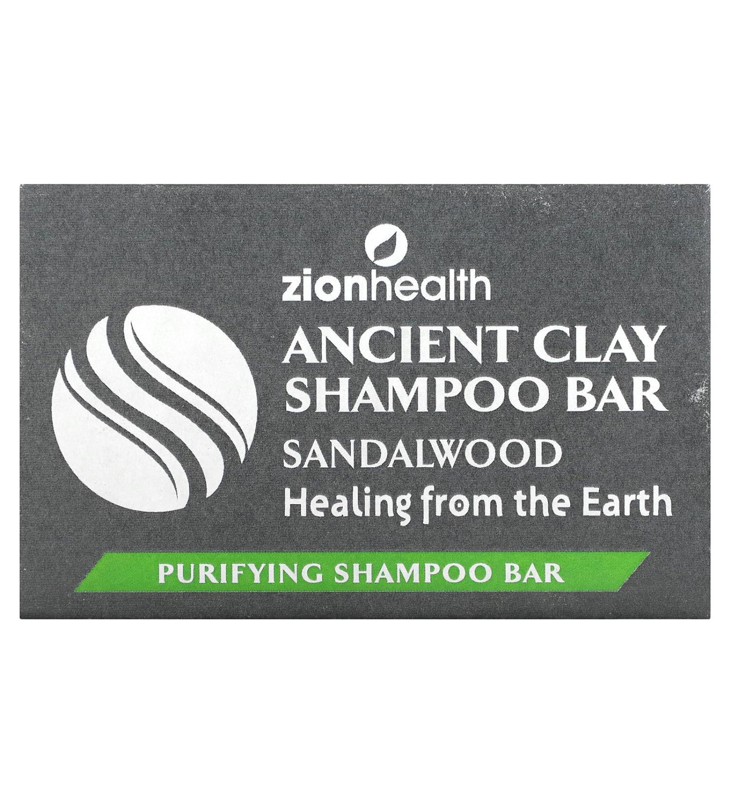 Zion Health Sandalwood Shampoo Bar - 6 oz | Nourishing Eco-Friendly & International Shipping Available - Buy Online on GoSupps.com
