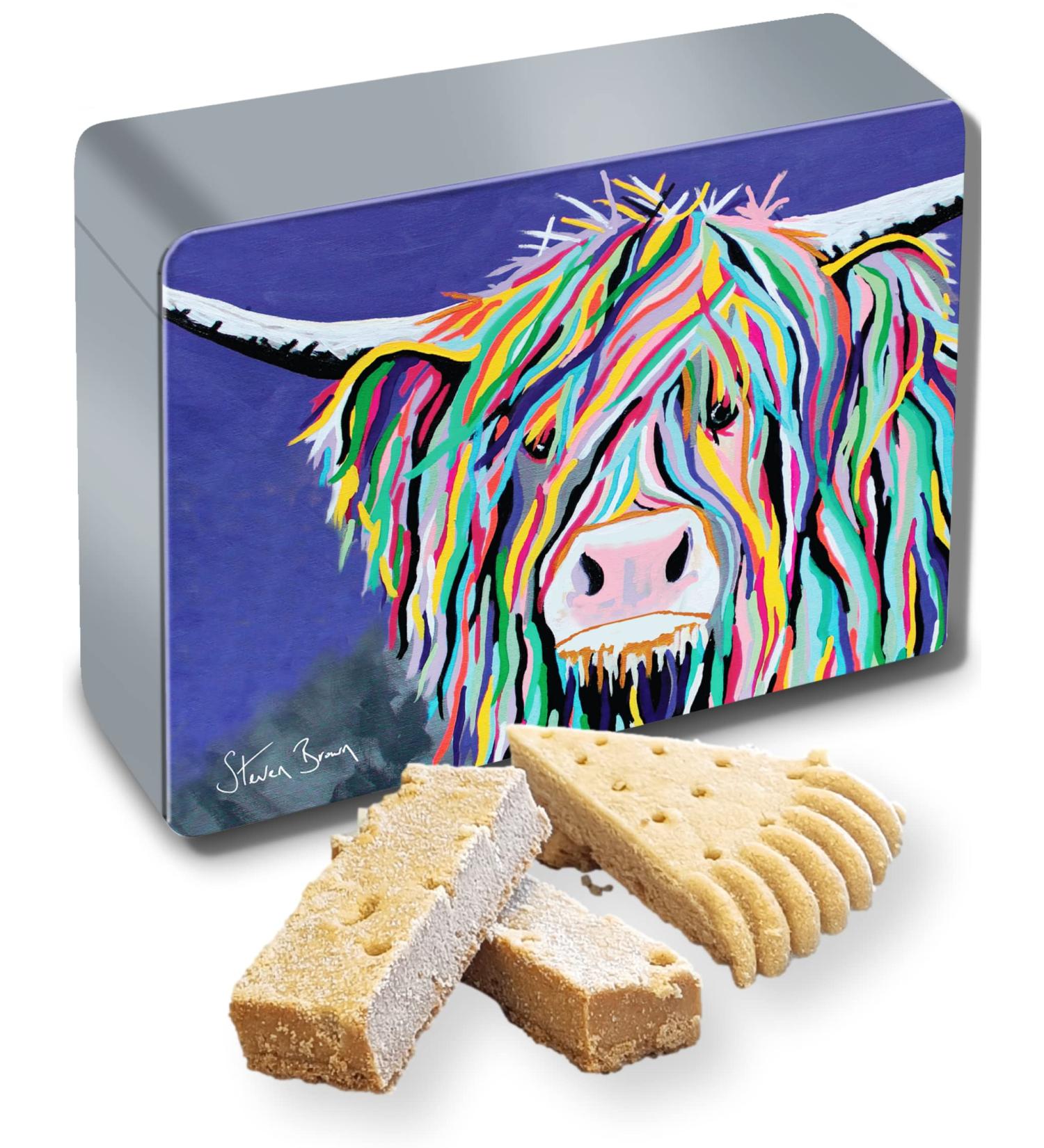 Deans Scottish All Butter Shortbread Biscuits Gift Tin - 400g Collectable Reusable Steven Brown "Kev McCoo Assortment Delicious Snack Irresistible Luxury Cookie Multipack. For Birthday or Christmas Kev McCoo 400grm Gift Tin - Buy Online on GoSupps.com