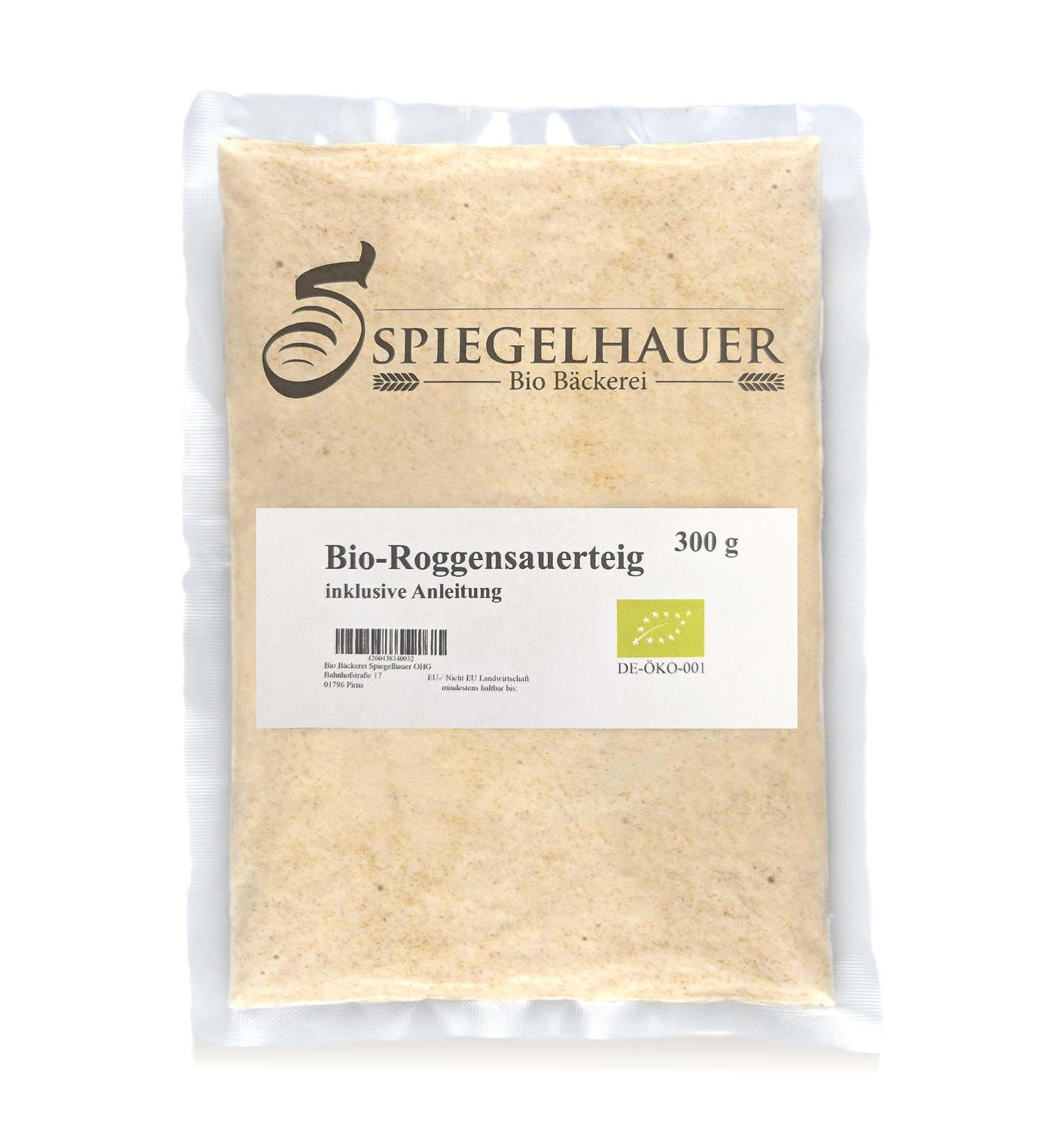 Organic Rye Sourdough Starter for Perfect Sandwiches - 300g Fresh Sourdough Bread Starter Made from Rye Flour - Buy Online on GoSupps.com