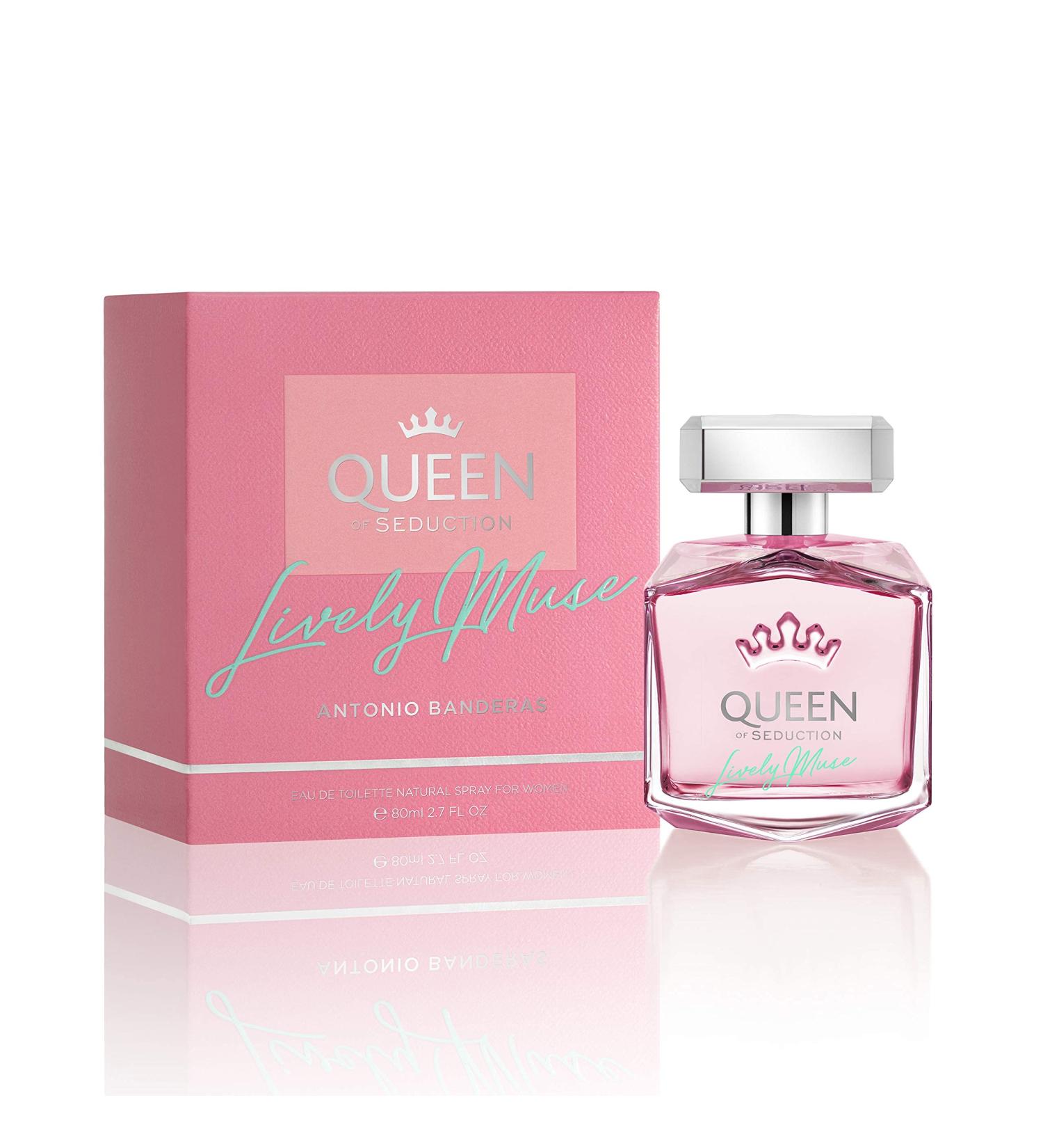 Antonio Banderas Seduction Women Universe (Queen Of Seduction Lively Muse 2.7 Fl Oz (Pack of 1)) Rosemary 2.7 Fl Oz (Pack of 1) - Buy Online on GoSupps.com
