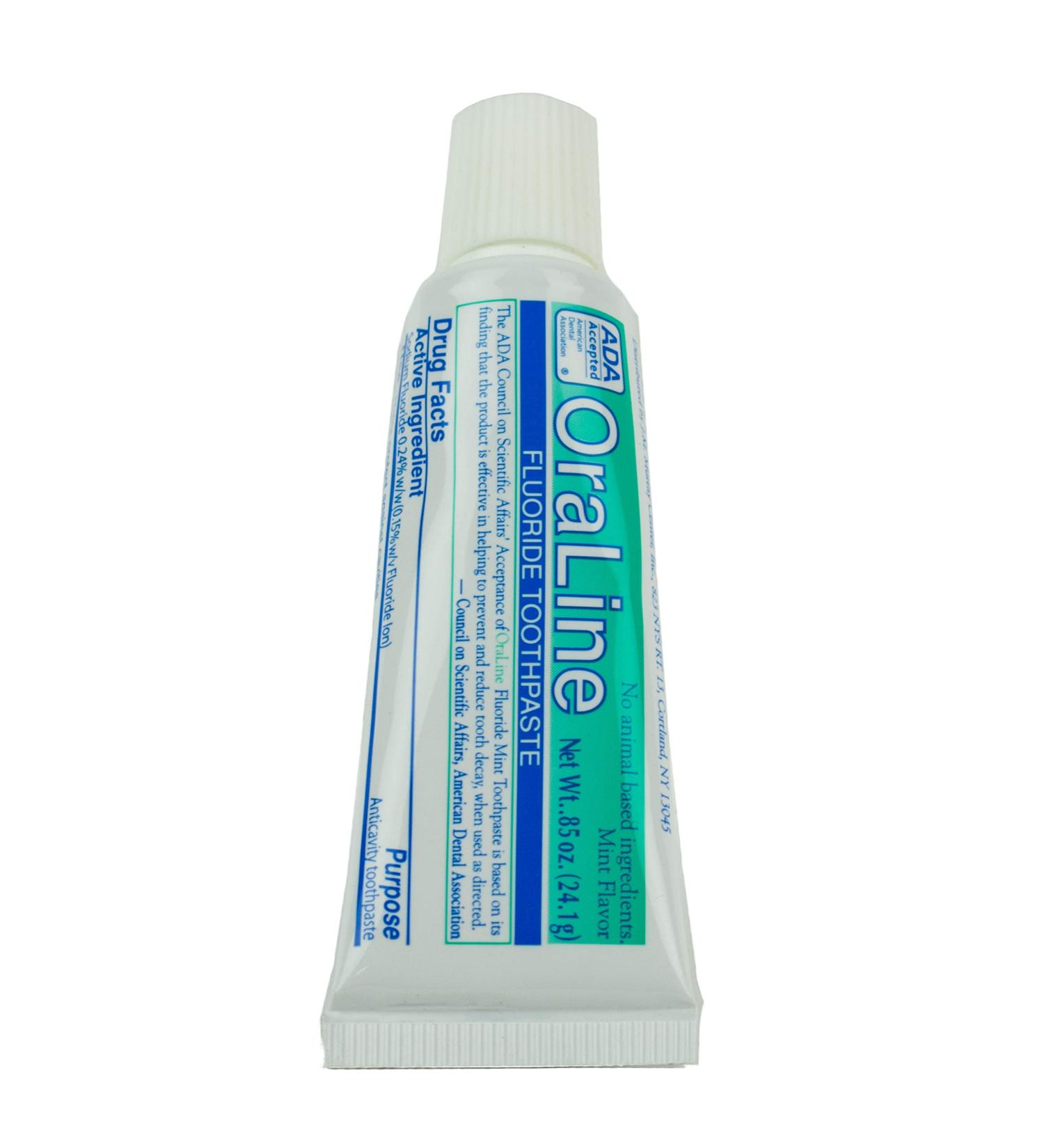 Toothpaste .85 oz. Tube