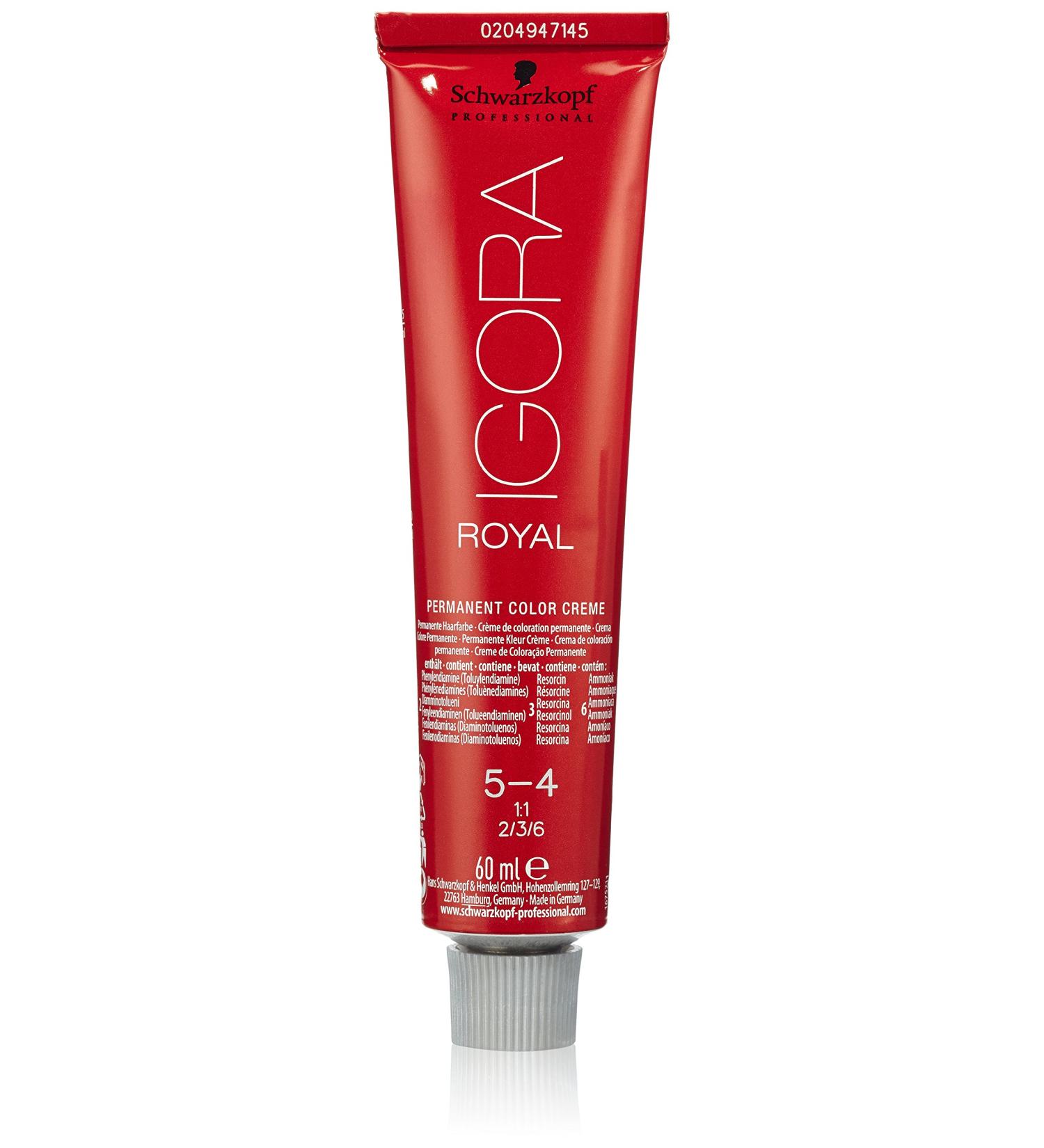 Schwarzkopf IGORA Royal Light Brown Beige Hair Color 5-4 (60g) - Premium International Shipping - Buy Online on GoSupps.com