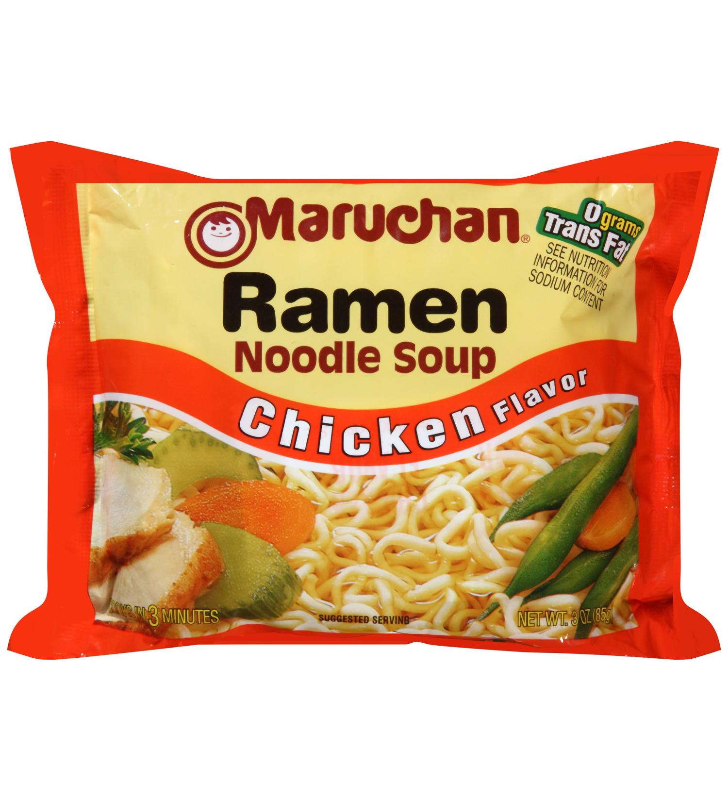 Maruchan Ramen Chicken Flavor Noodle Soup (Pack of 12) 3 oz each - Buy Online on GoSupps.com