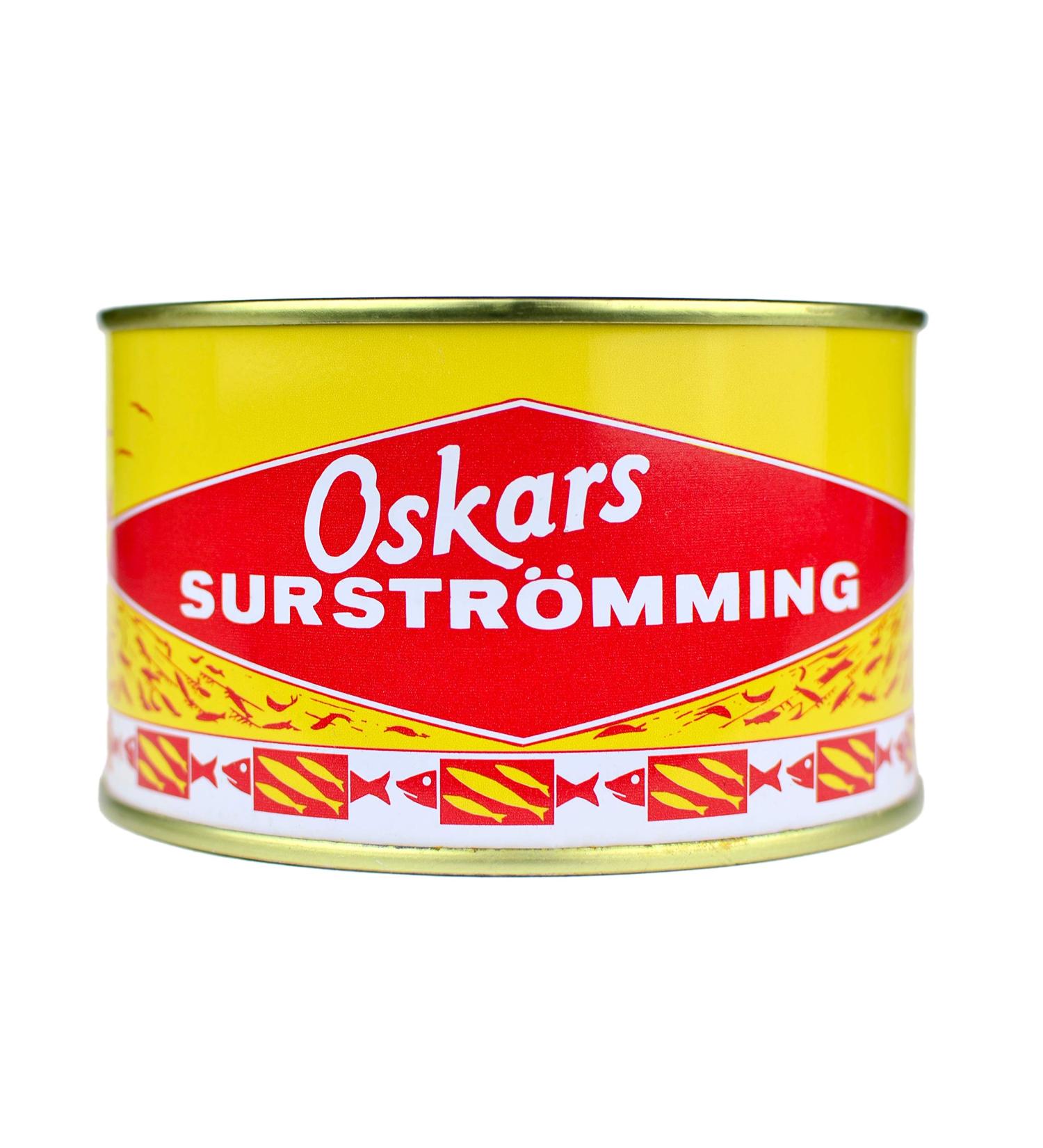 Oskars Surstr mming 440g / 300g Fish can (fermented herring)