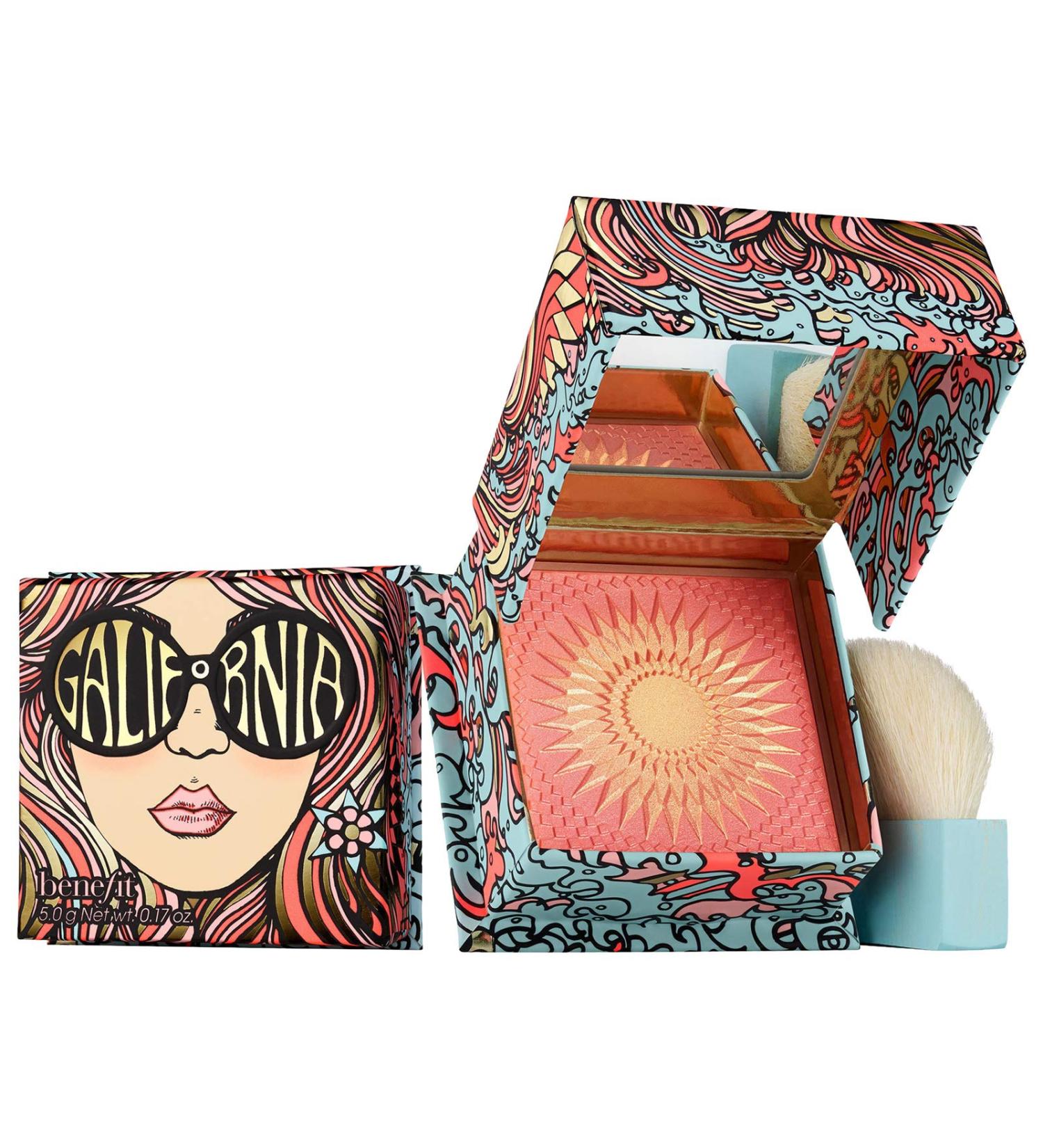 Benefit Cosmetics GALifornia Sunny Golden Pink Box O' Powder Blush 0.17 oz