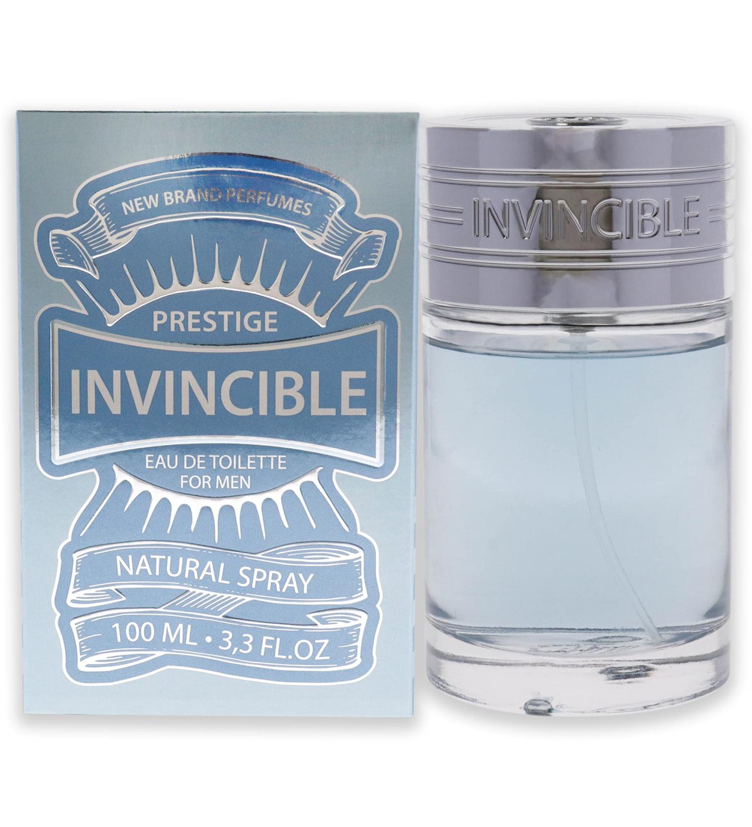 New Brand Perfumes Prestige Invincible EDT Spray Men 3.3 oz (sem numero) 3.3 Ounce (Pack of 1) - Buy Online on GoSupps.com