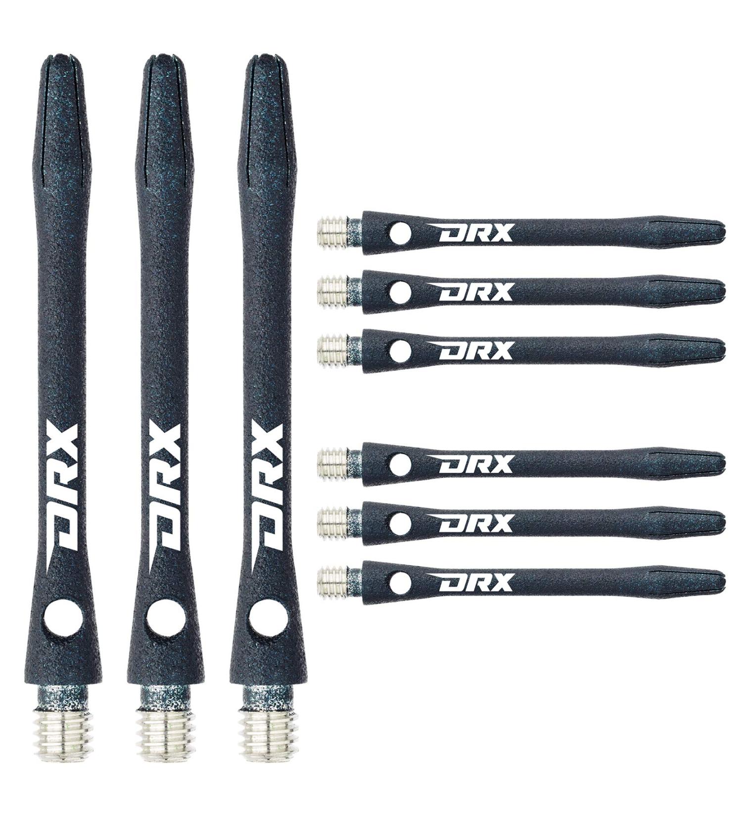 Red Dragon Coated Aluminium Shafts + Checkout Card - Black Medium - Buy Online on GoSupps.com