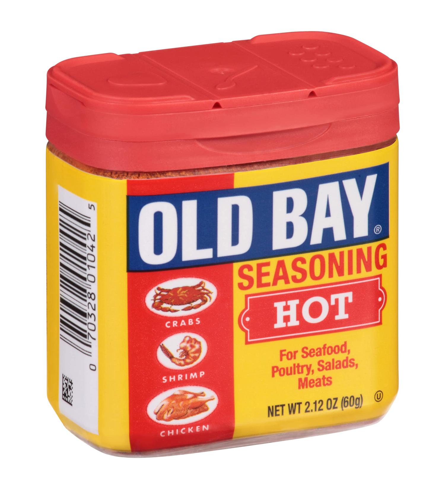 OLD BAY Hot Seasoning 2.12 oz - Pack of 12 | Authentic Flavor Blend - Buy Online on GoSupps.com