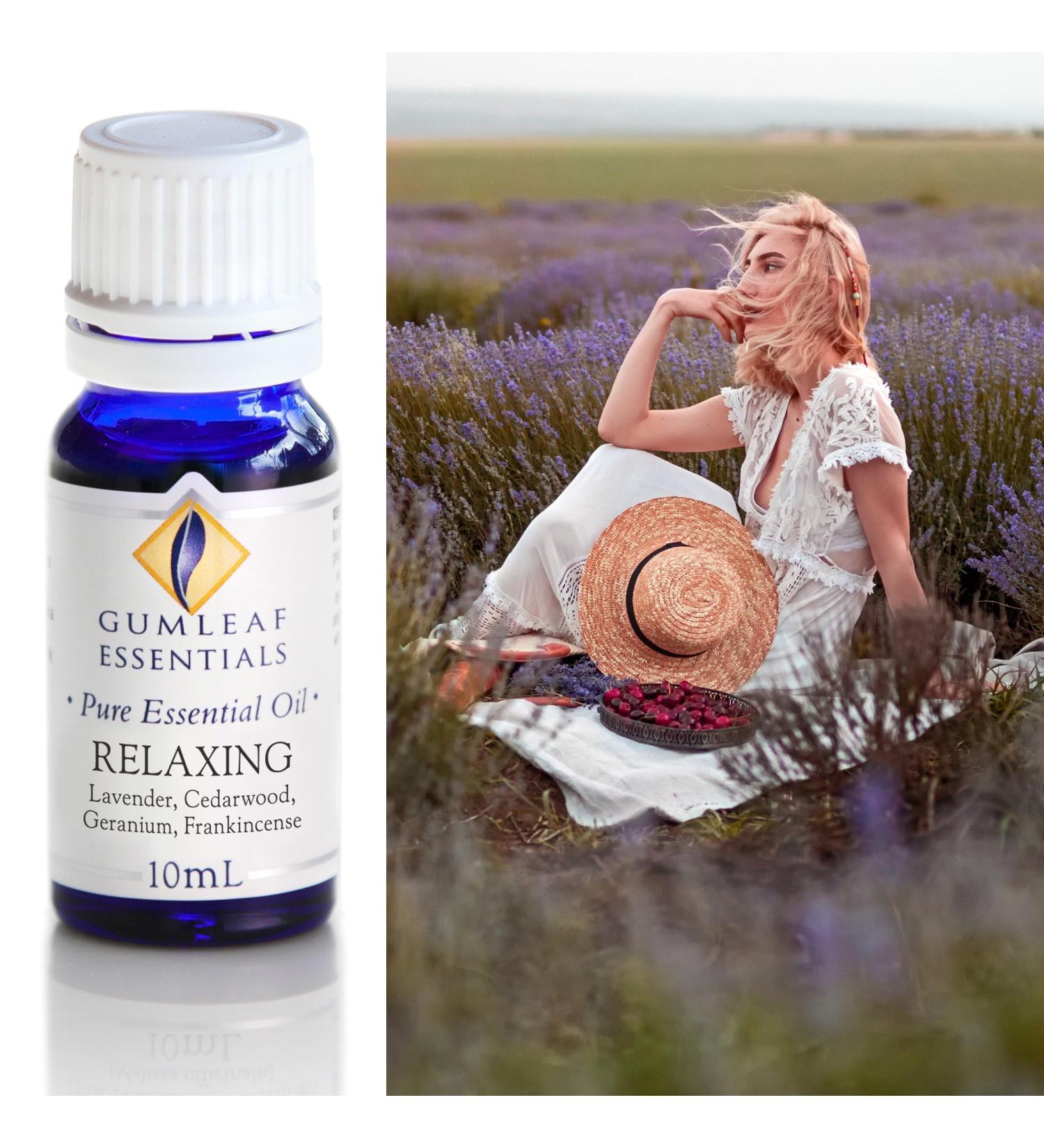 Gumleaf Essentials Relaxing Essential Oil Blend - 10ml Cruelty Free & Vegan 100% Pure & Natural - Buy Online on GoSupps.com