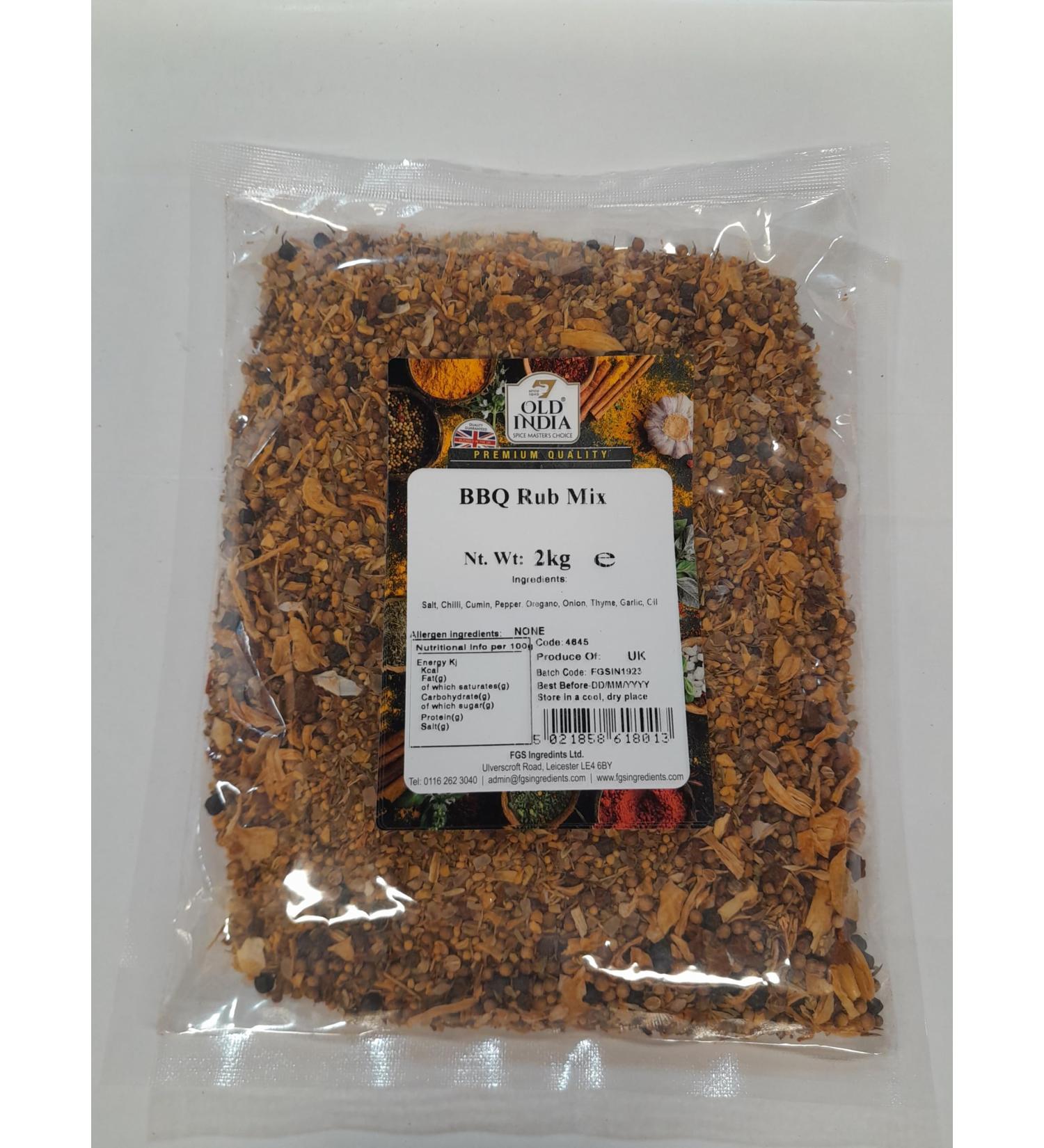 Old India BBQ Rub Mix 2kg