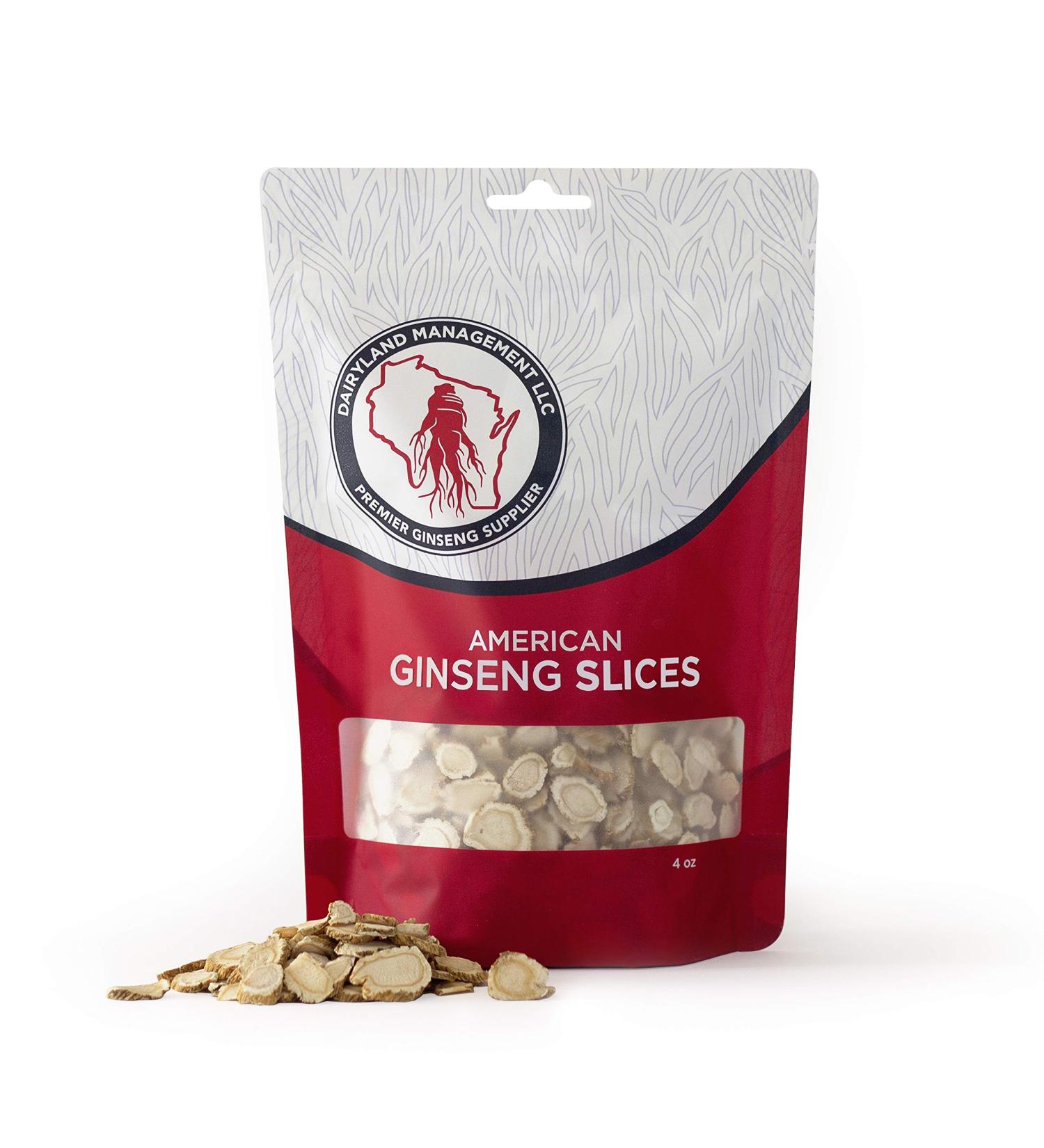 Premium Wisconsin American Ginseng Slices - Direct from Farmer to Consumer (4 oz) - Buy Online on GoSupps.com