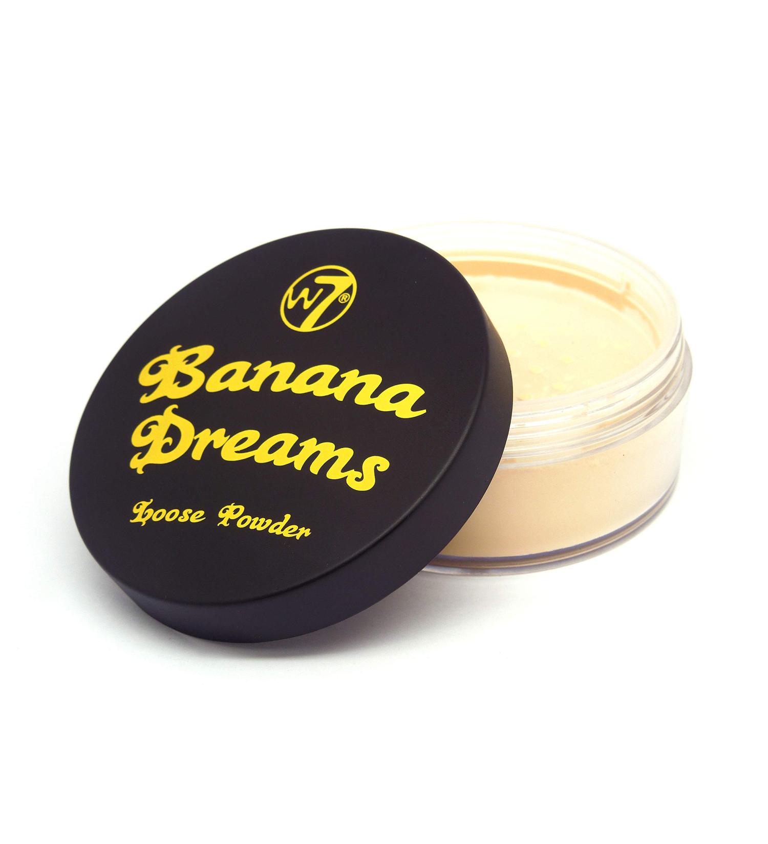 W7 Banana Dreams Loose Setting Powder - Weightless Yellow Blurring Powder - 1 Count - Buy Online on GoSupps.com