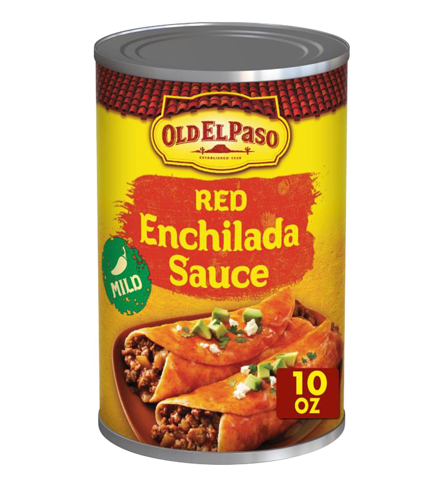 Old El Paso Mild Enchilada Sauce 10 oz - Authentic Mexican Flavor for Delicious Homemade Enchiladas! - Buy Online on GoSupps.com