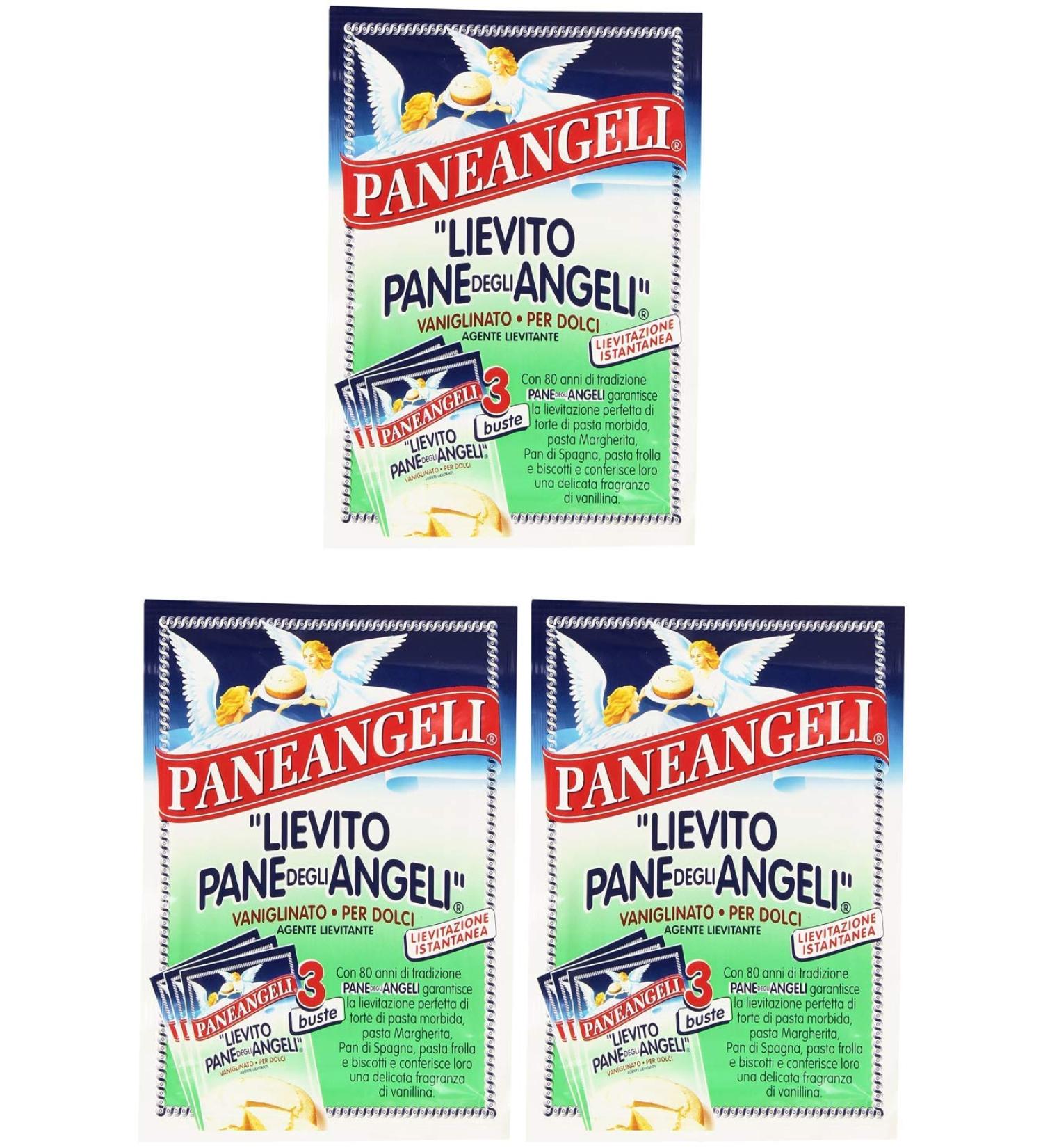 3 x Paneangeli Lievito Vanigliato 48g Oxygen Paste Vanilla Yeast (3 x 16g sachets). - Buy Online on GoSupps.com