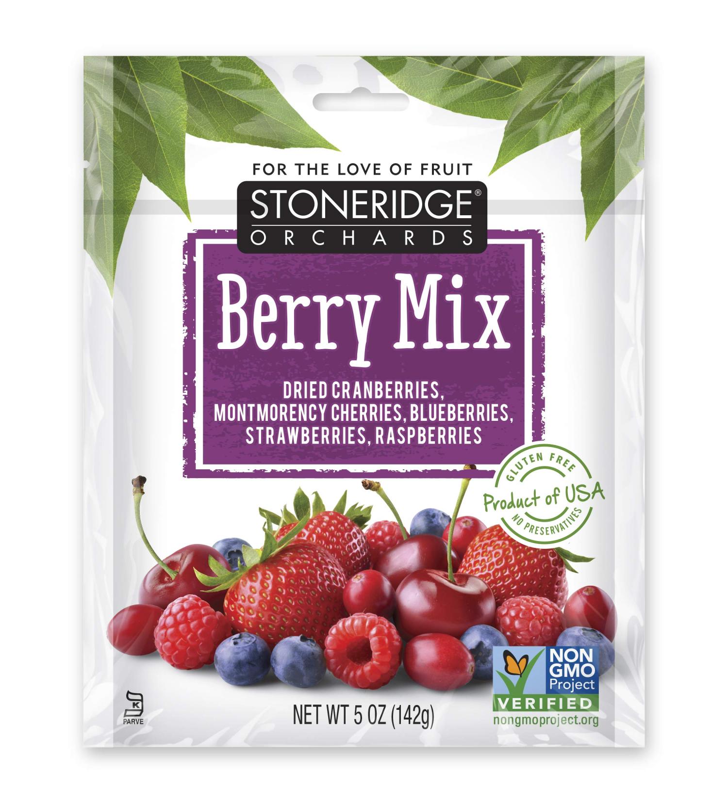 Stoneridge Orchards Berry Mix - Whole Dried Mixed Berries 5 oz (142 g) | Buy Online - Buy Online on GoSupps.com