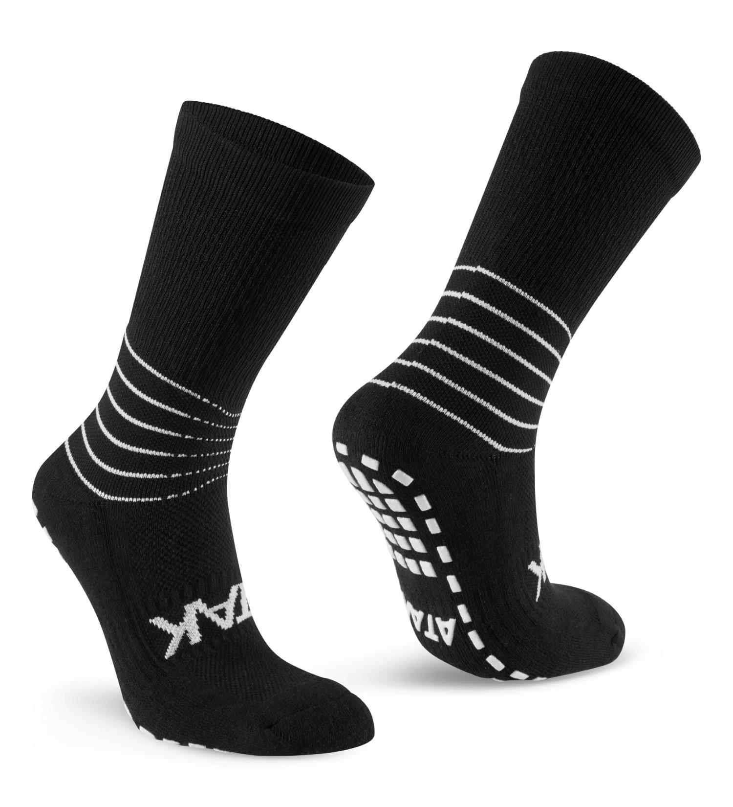 Atak Sports Compression Socks - Black 3-5 | Optimal Support & Comfort for Athletes | International Shipping Available - Buy Online on GoSupps.com