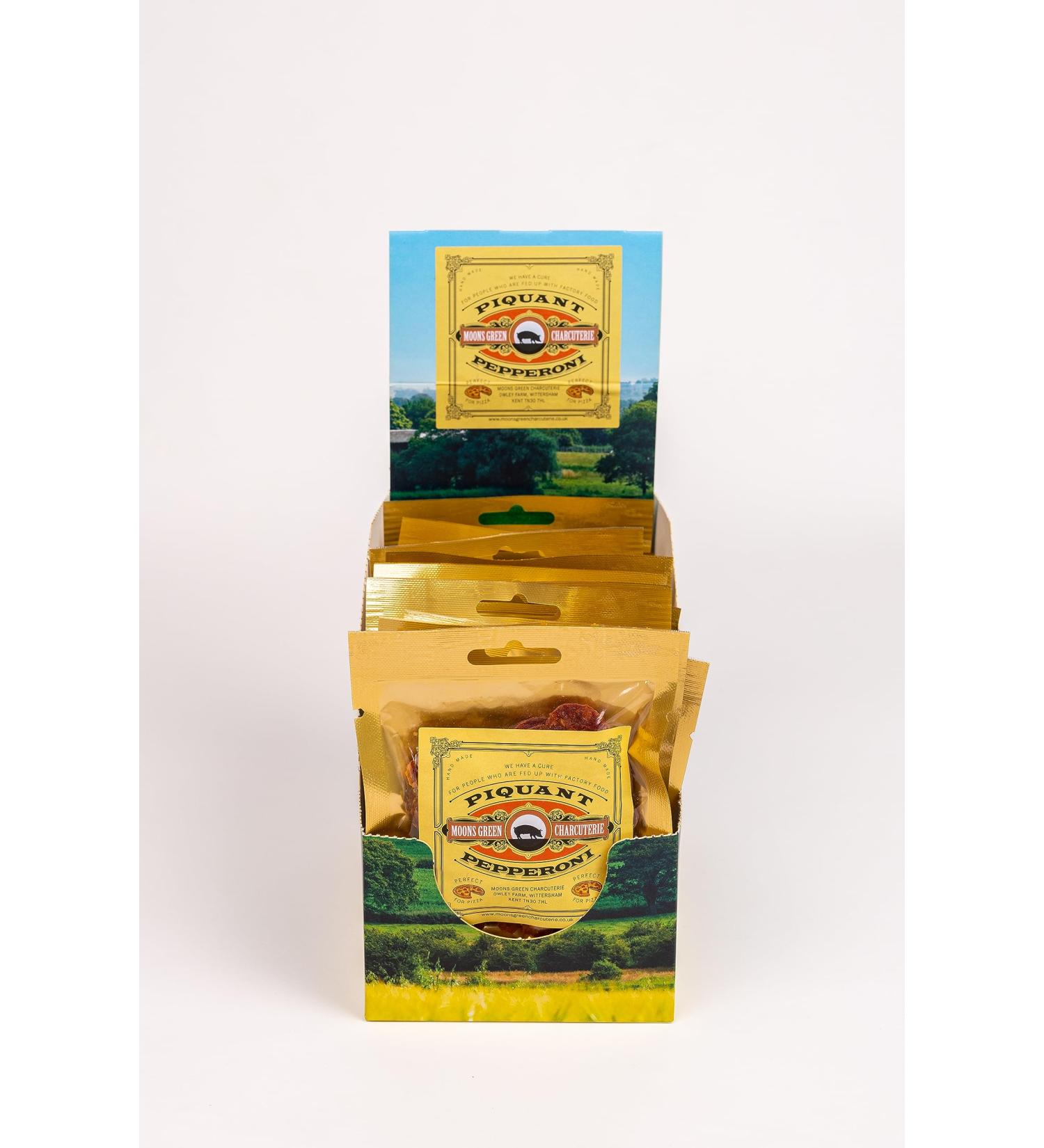 Moons Green Pepperoni (35g x 12) Box