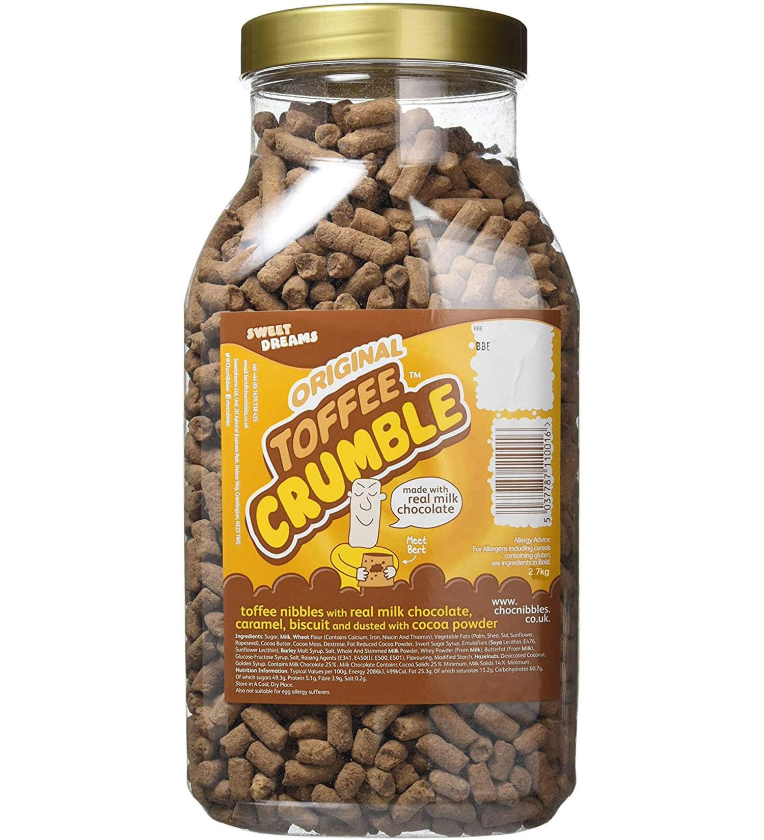 Sweet Dreams Original Toffee Crumble Jar 2.7kg 2.7kg