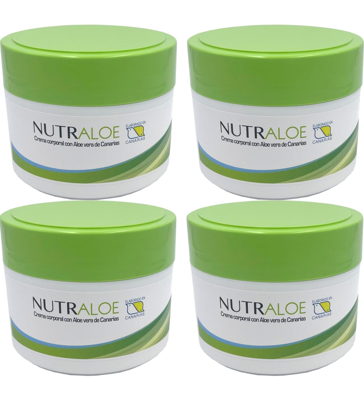  Nutraloe Nutraloe Aloe Vera Moisturising Cream 250ml x 4 - Buy Online on GoSupps.com
