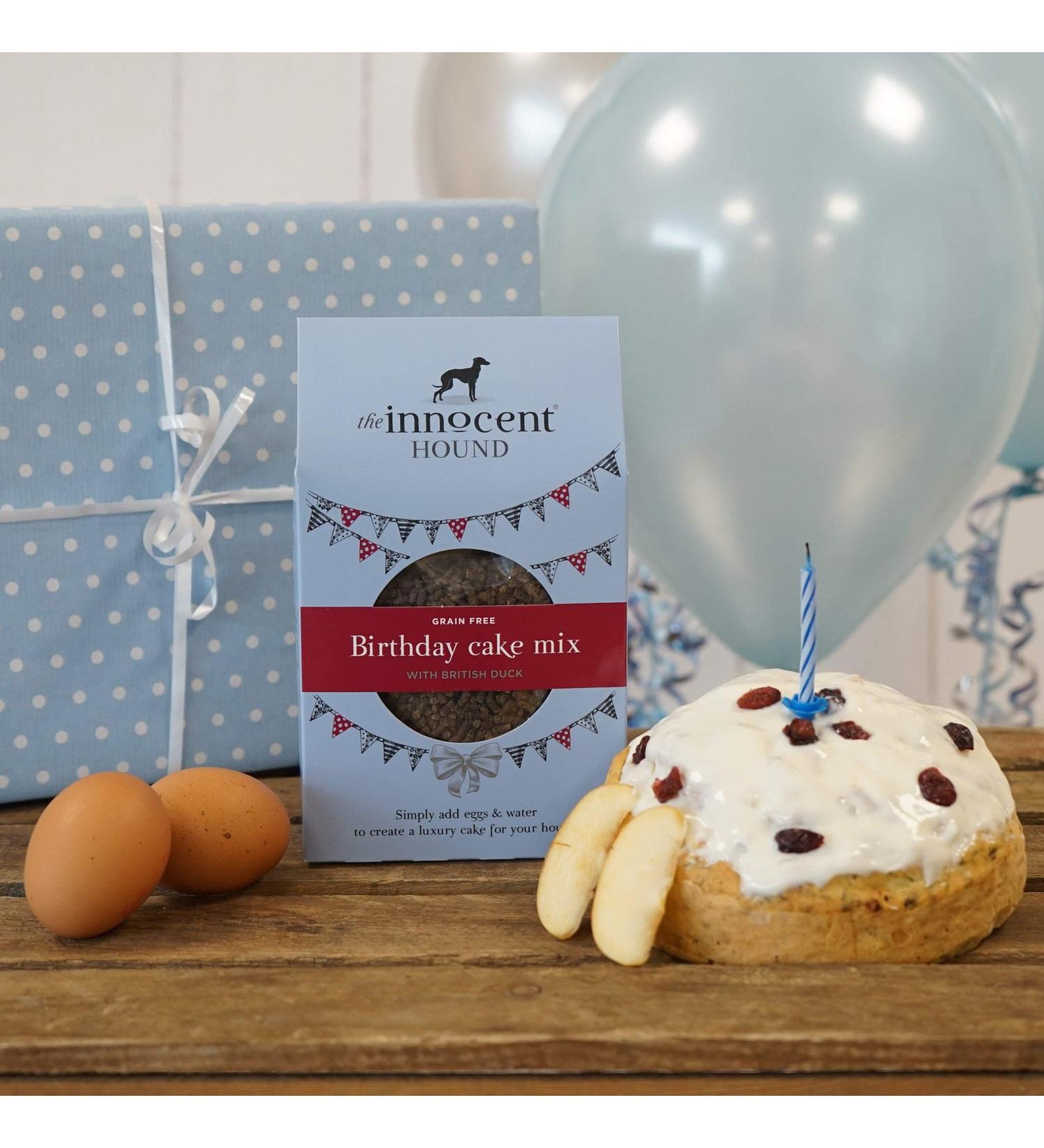 Innocent Hound Grain Free Birthday Cake Mix With British Duck 255G Puppy Training Treats Lamb with Yellow Split Pea 70 g