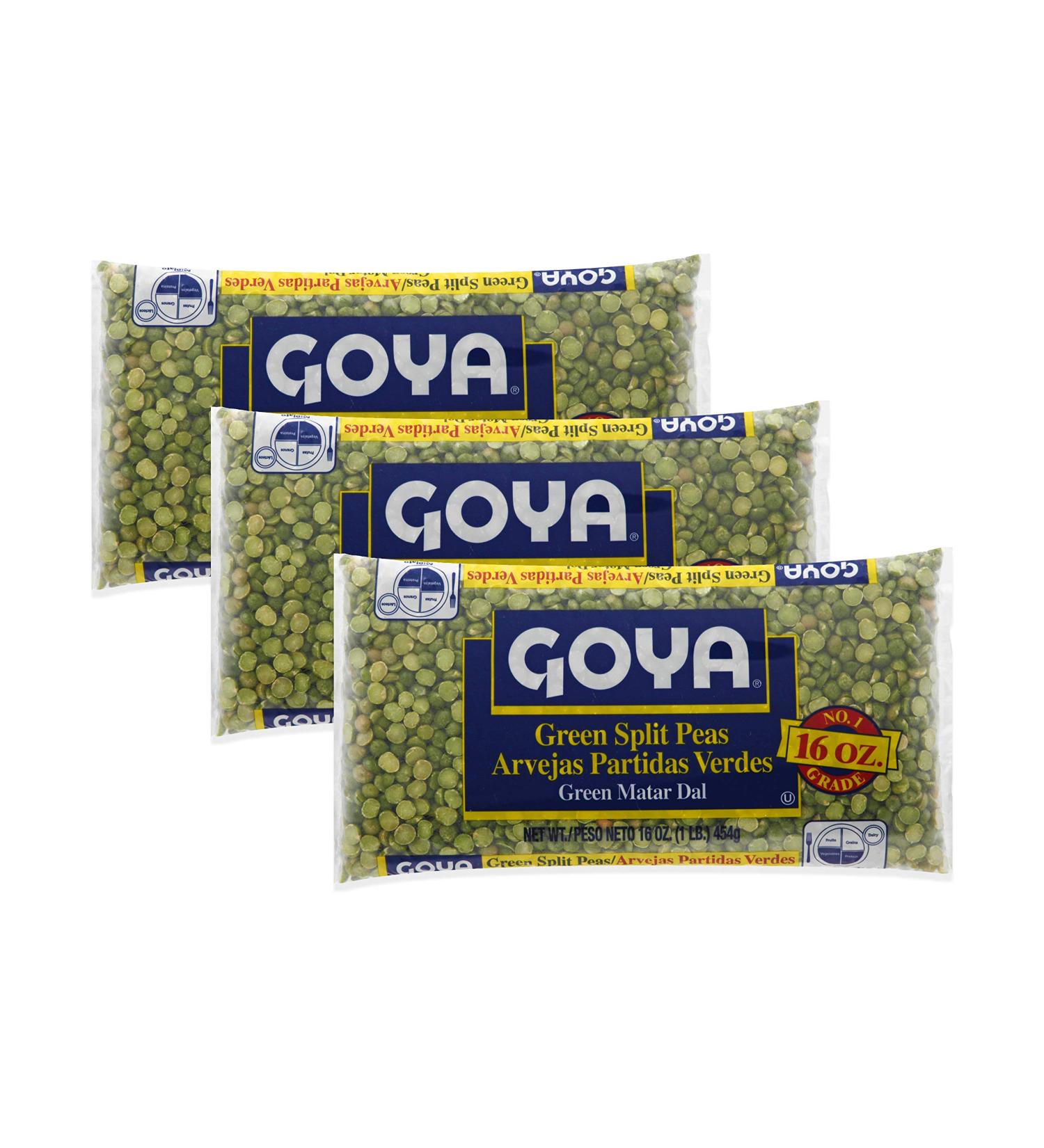 Goya Split Green Peas - Premium Quality for Delicious Recipes - Buy Online on GoSupps.com