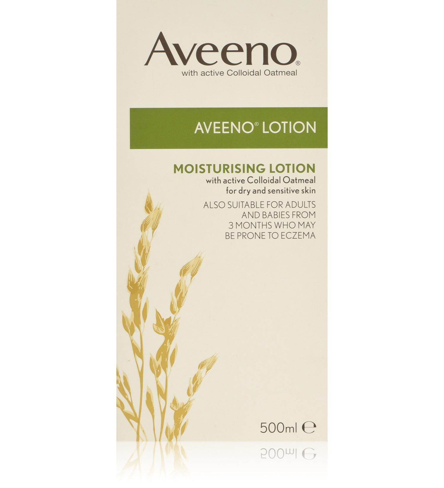 Aveeno Body Lotion 500ml - Hydrating Skincare (Pack of 1) - Buy Online on GoSupps.com