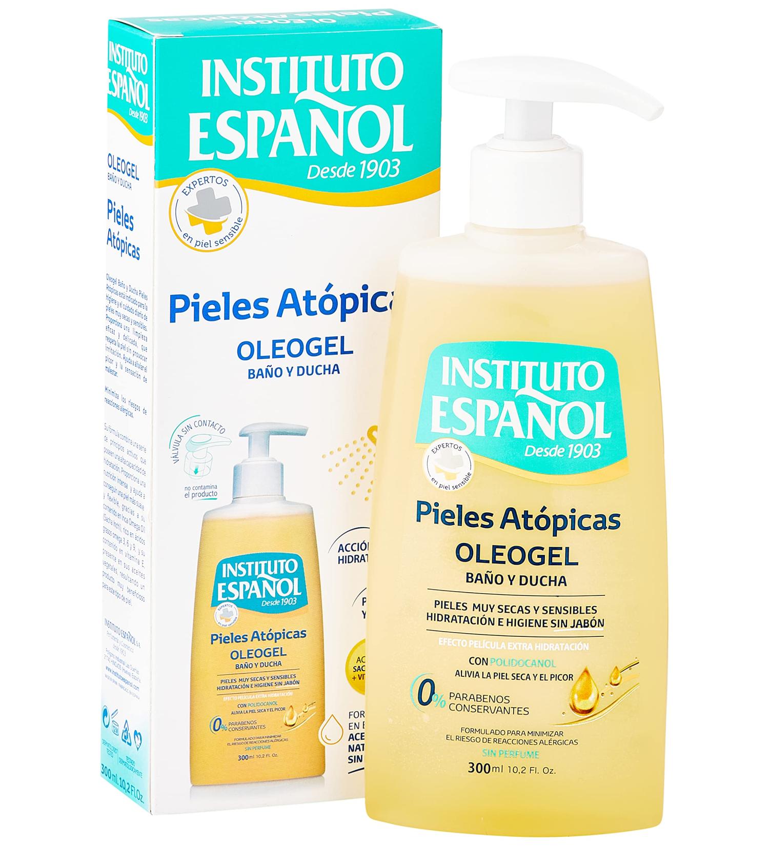 Gel Oleo para Pieles At picas - Hidrataci n Intensa 300ml | Env o Internacional - Buy Online on GoSupps.com