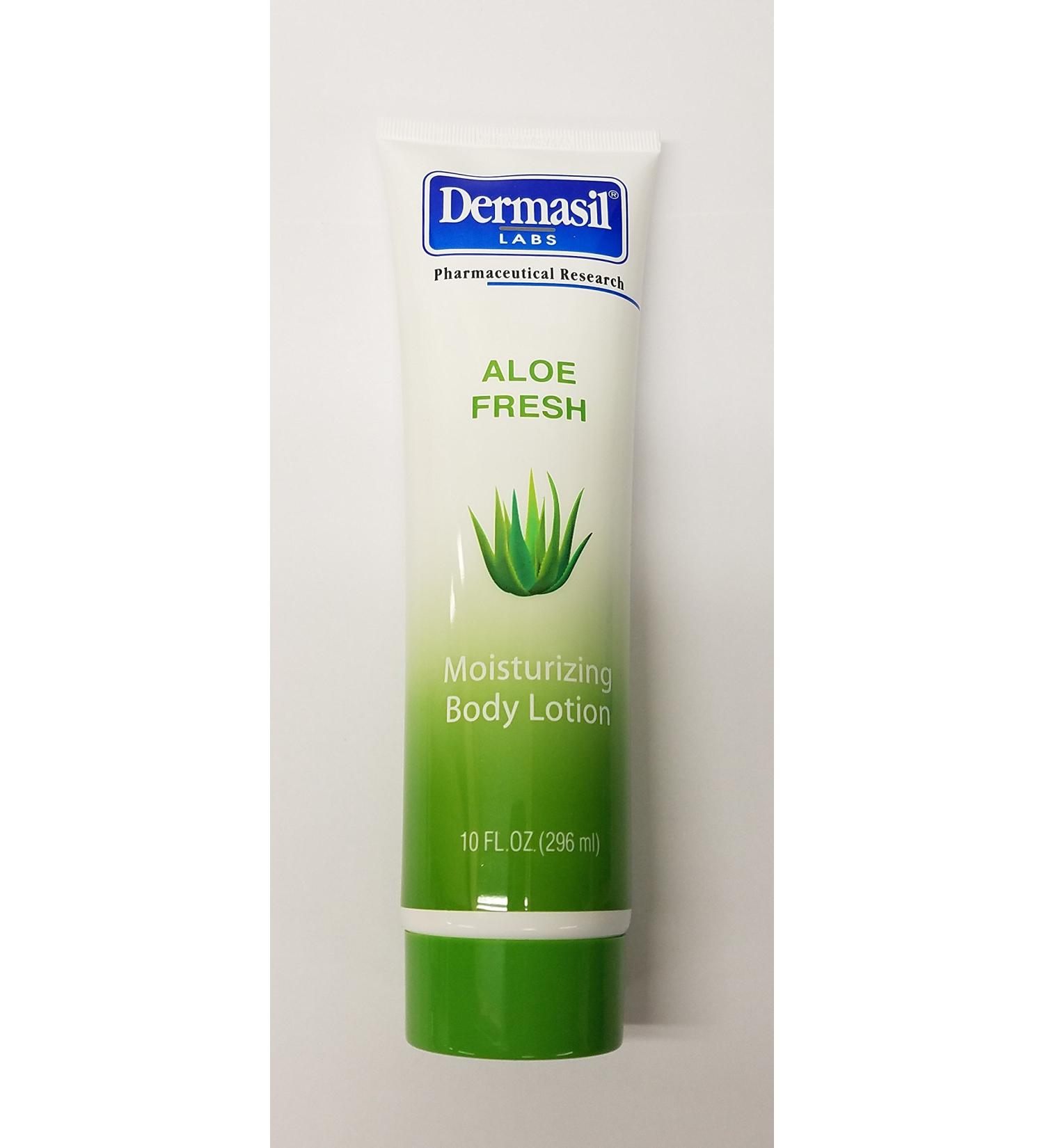 ORIGINAL ALOE VERA Hypo Allergenic DERMASIL Labs Dry Skin Treatment Original Formula BIG 296 ml Tube