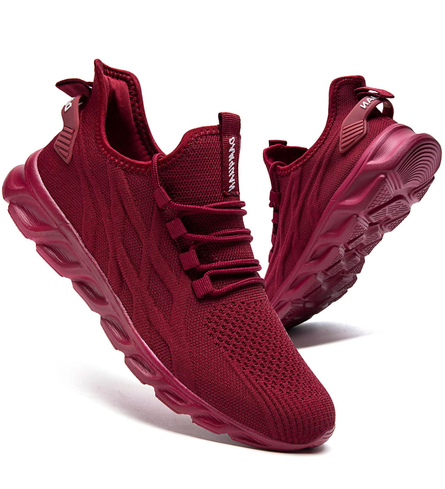 Men's CAIQDM Running Shoes - Breathable Outdoor Sneakers for Fitness & Leisure - Size 44 EU - Buy Online on GoSupps.com