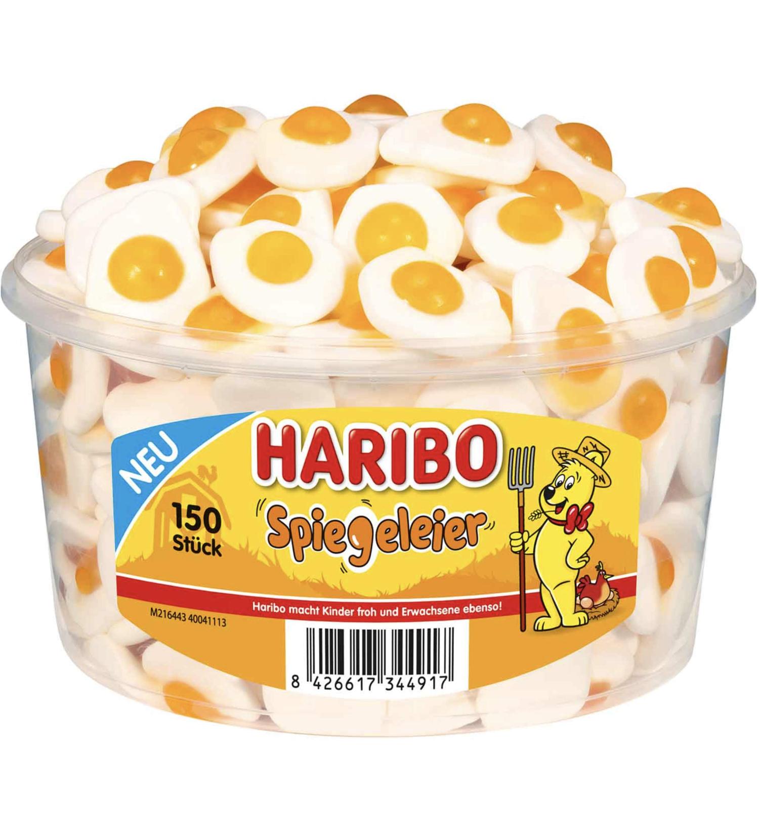 HARIBO Haribo Fruchtgummi Fried Eggs with Foam Sugar (2 x 975 g) 2 x 150 Count