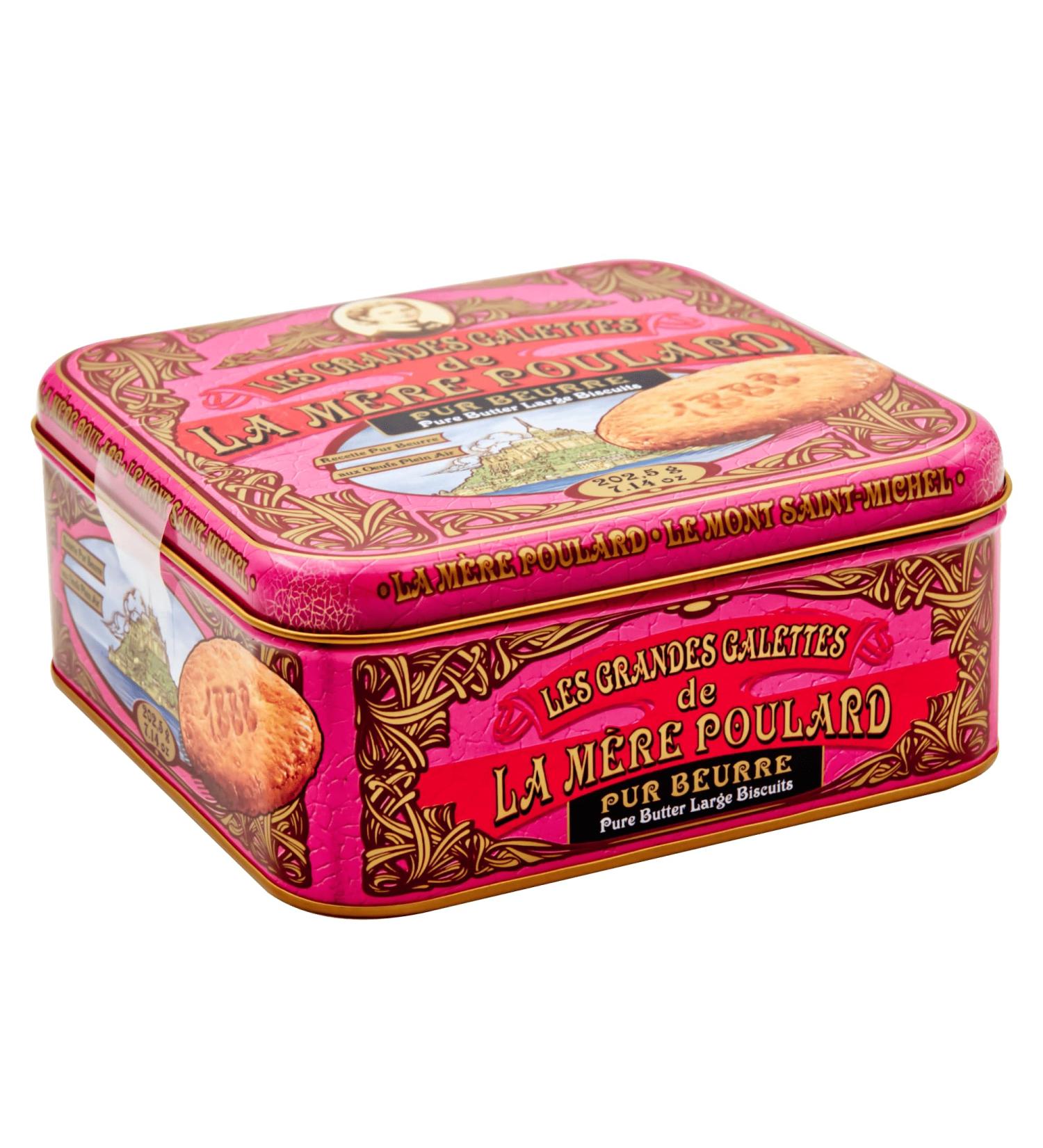 LA MERE POULARD La M re Poulard 1888 | Pure Salted Butter and Caramel Biscuits | French Butter Biscuits Box | Butter and Caramel Shortbread - 202.5 Gr | Gift Biscuit Boxes - Buy Online on GoSupps.com