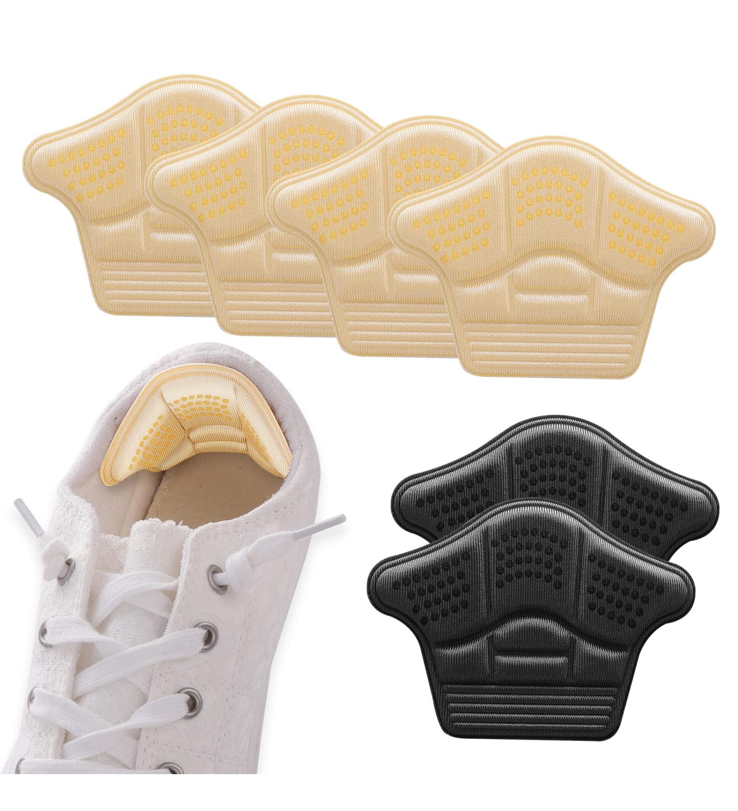 Molain High Heel Pads Inserts Liners for Blister Prevention - Beige & Black, 3 Pairs - Buy Online on GoSupps.com