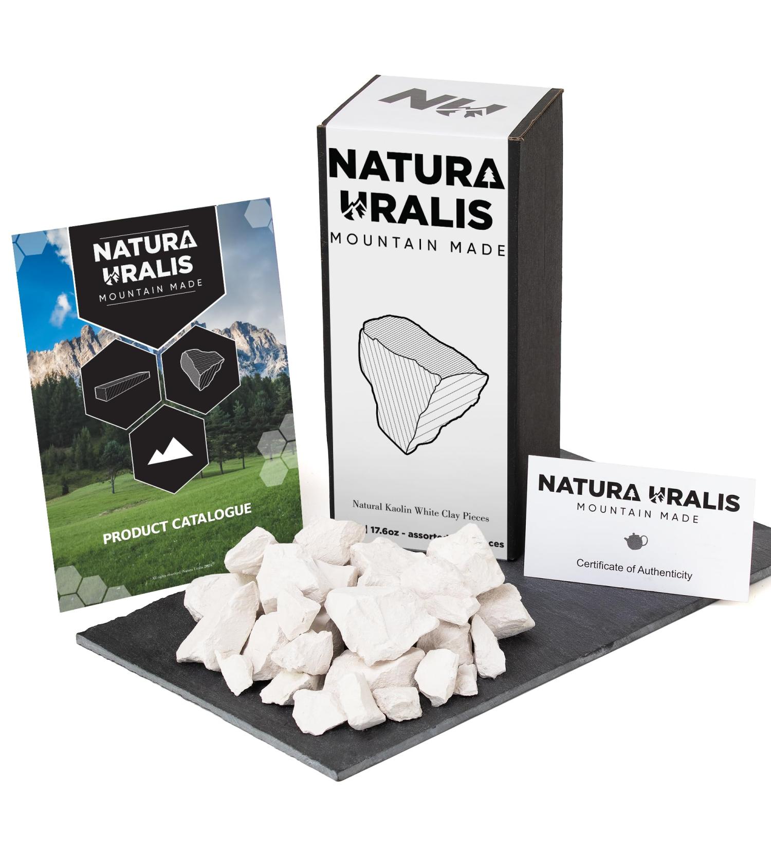 Argile Blanche Kaolin | 500g d'Argile Blanche Naturelle Blanc pur Blanc Cass - Croquant Eonnant Texture Terreuse Velout e et Ferme Satisfaisante Sensation ASMR - Buy Online on GoSupps.com