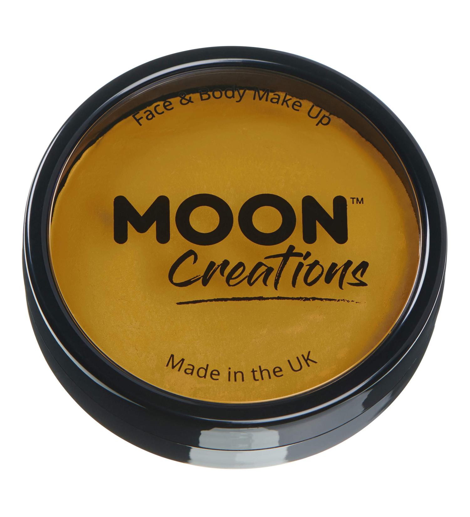 Pro Face & Body Makeup Mustard 36g | Professional Colour Paint Cake Pots for Face Painting - Buy Online on GoSupps.com